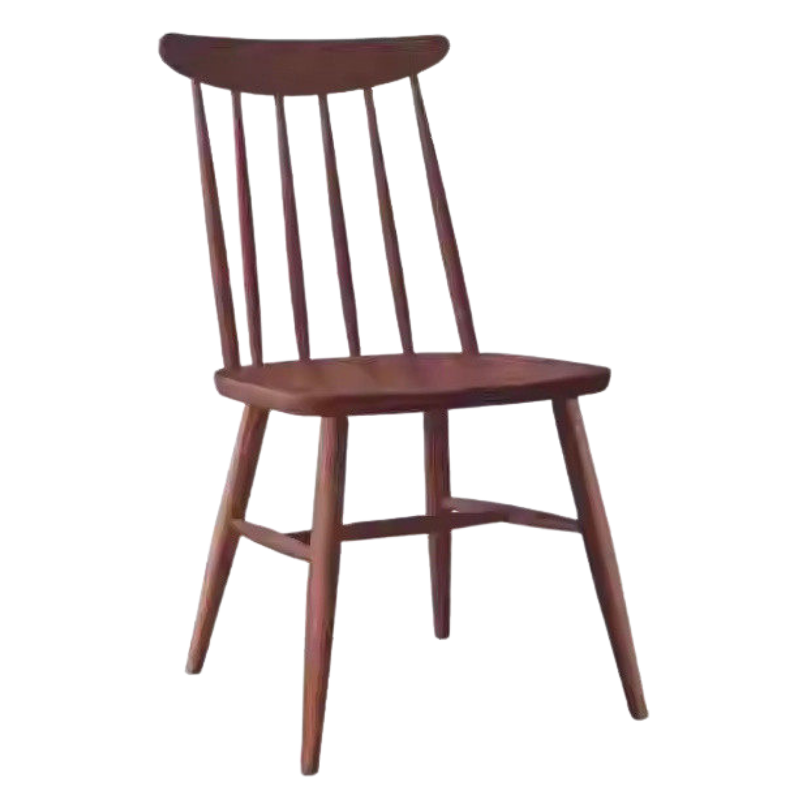 Set 4 pcs Black Walnut, Ash,White Ash, Oak, Cherry, Beech Solid Wood Windsor Chair