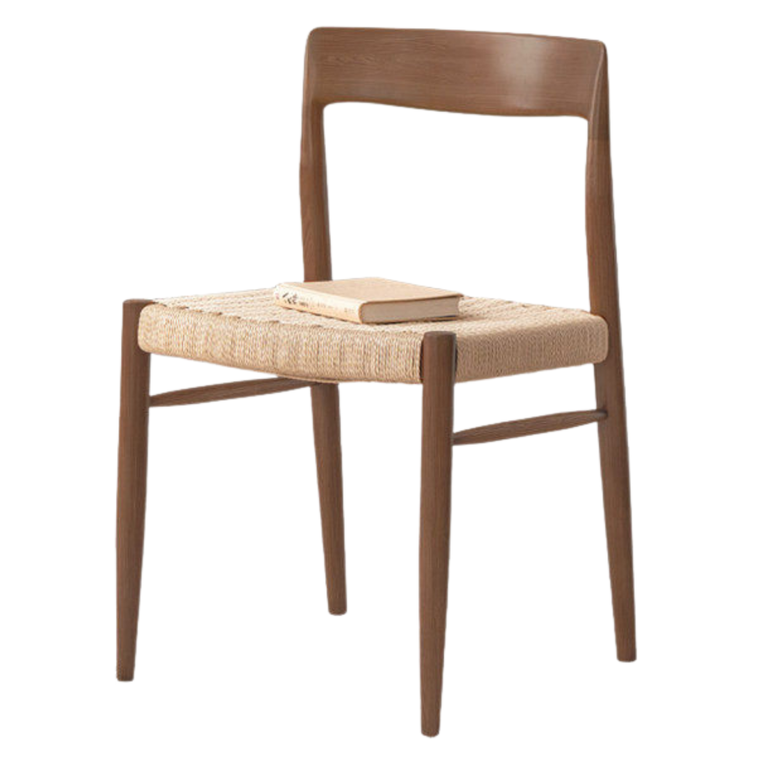 Set 4 pcs Ash, Beech, Cherry Solid Wood Dining Rope Chair