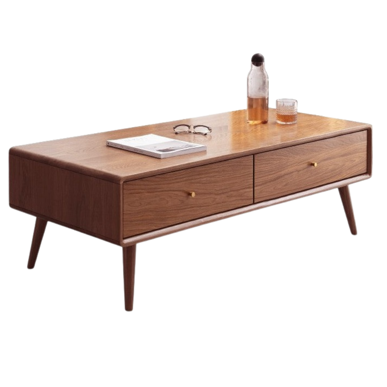 Oak, Ash Solid Wood Nordic Modern Coffee Table