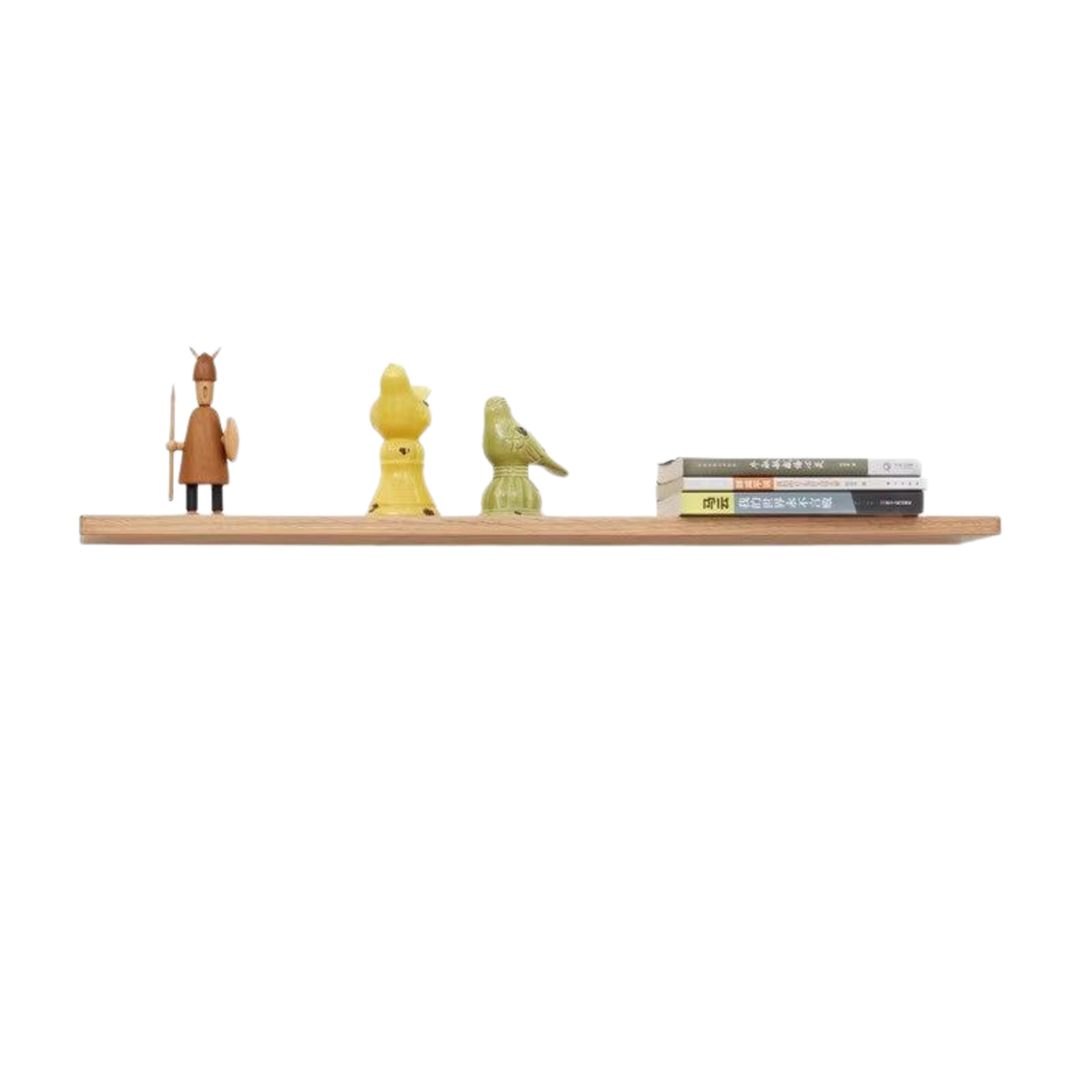 дубль Oak, Black Walnut Solid Wood Wall Shelf Bookshelf Hanging Storage Rack-
