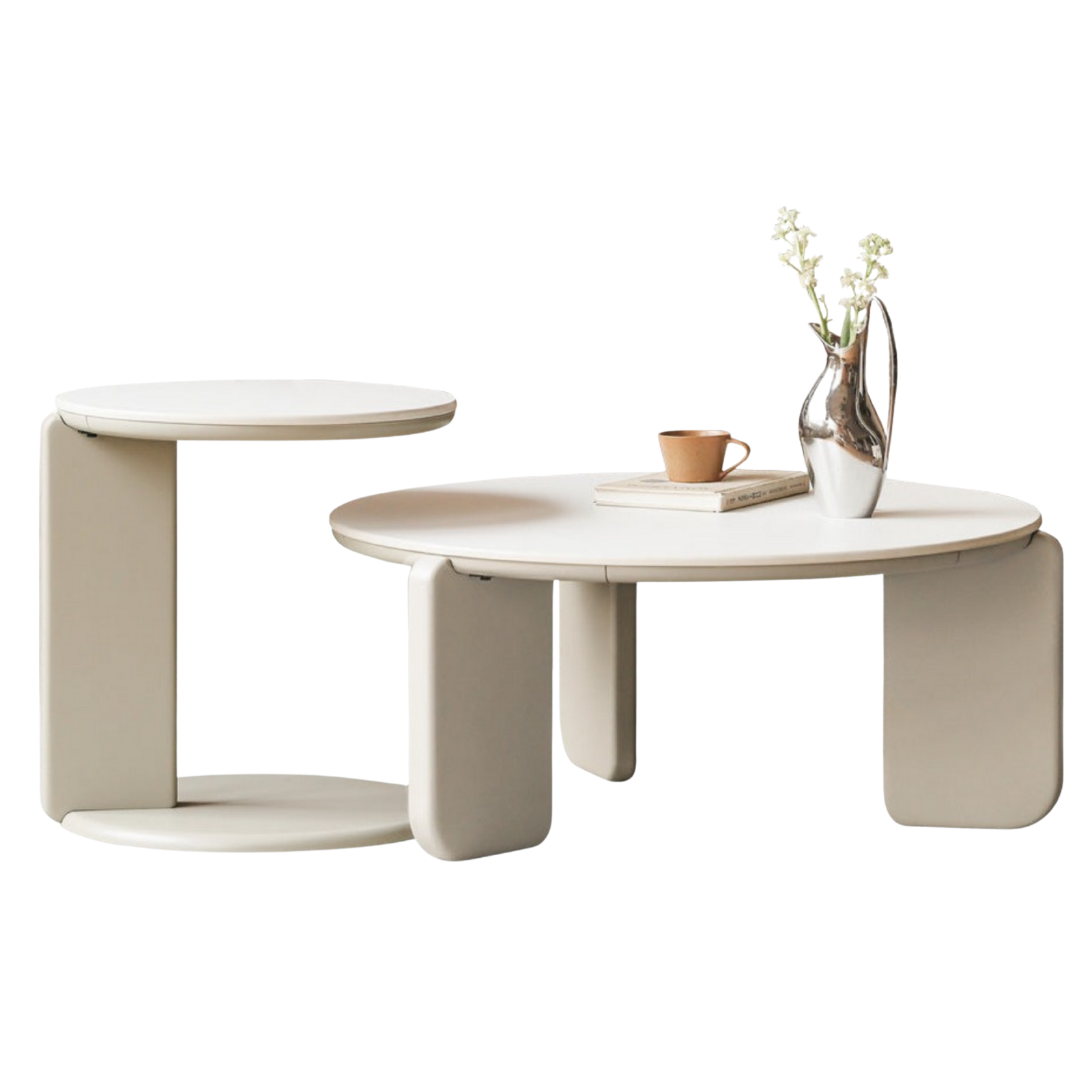 Oak, Ash, Poplar Solid Wood Slate Coffee Table