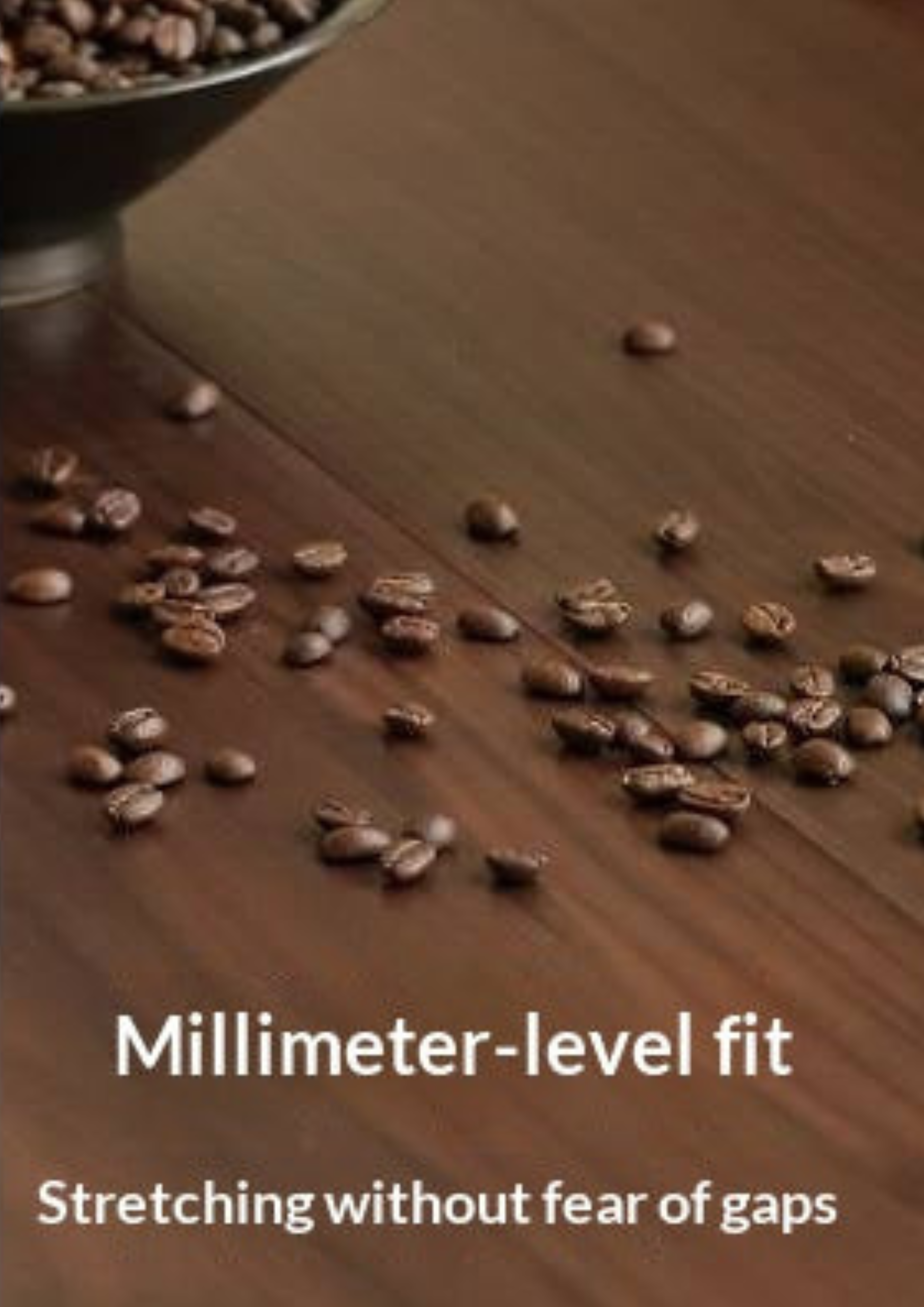 Black Walnut Solid Wood Retractable Round Dining Table