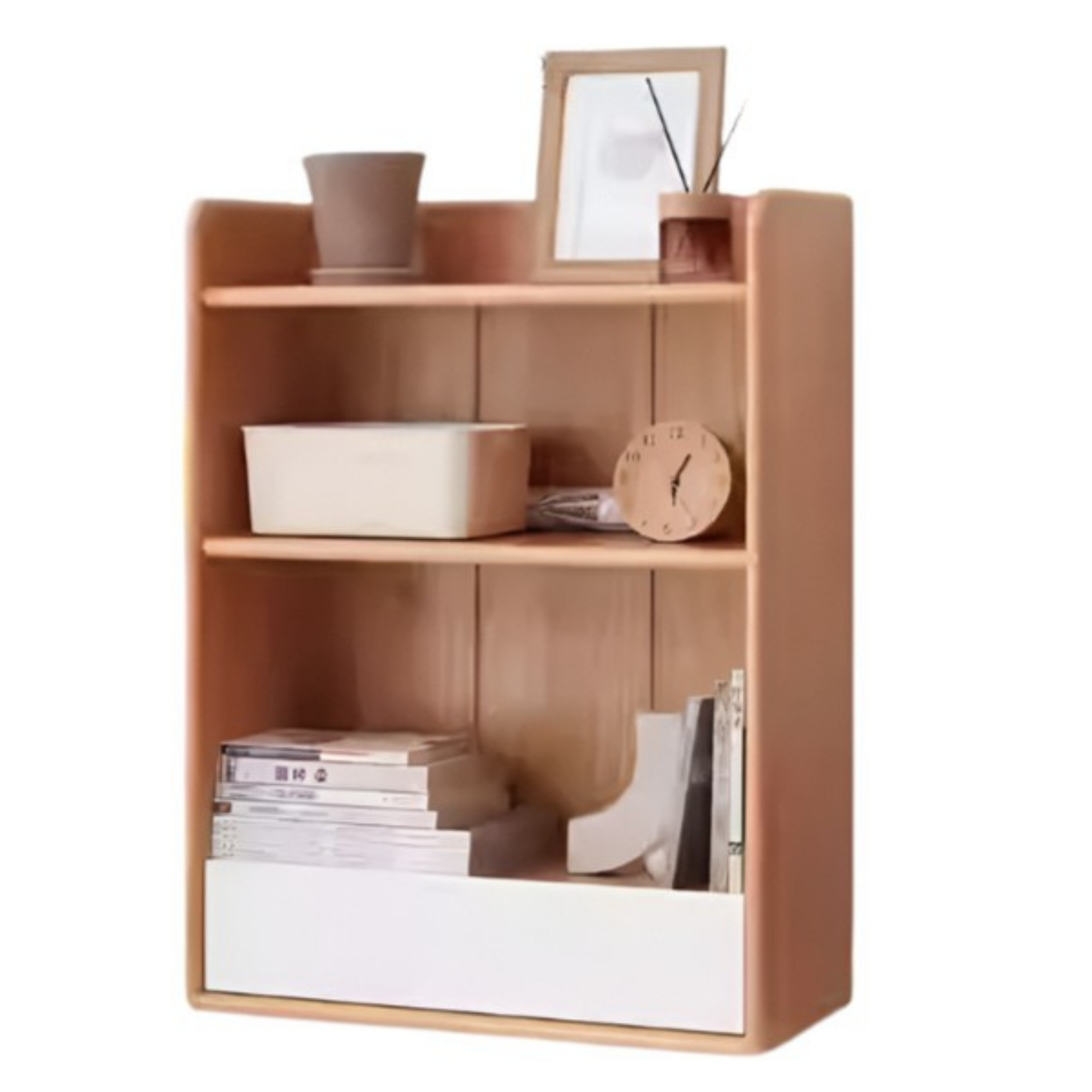 European Beech Solid Wood Modern Tatami Side Cabinet