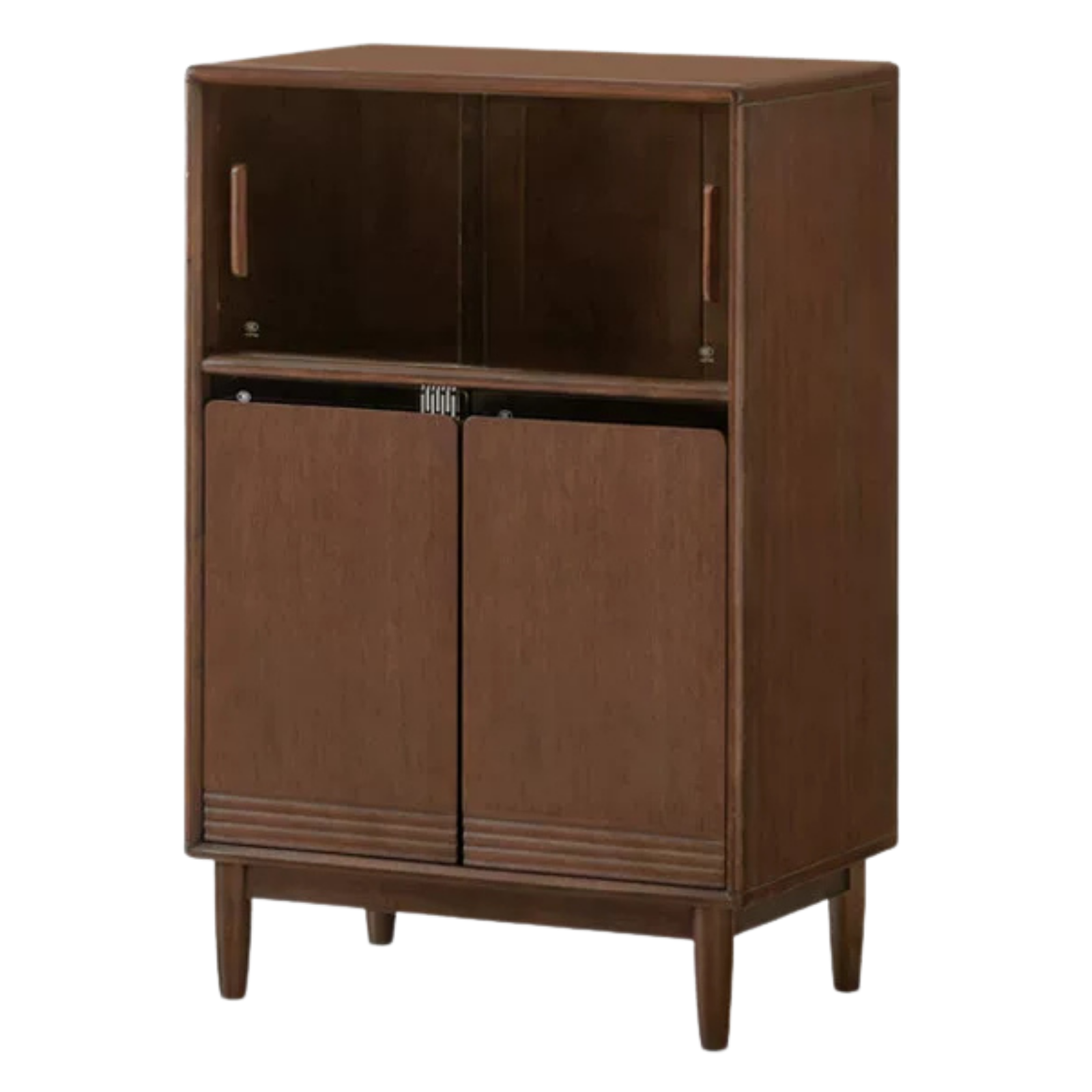 Black Walnut, Oak, Solid Longan Hardwood, Cherry, Ash Solid Wood Modern Side Cabinet