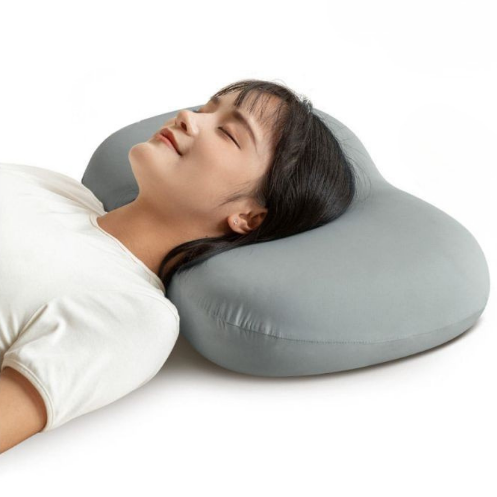 Thai Natural Latex Pillow with Neck Support and Breathable Comfort