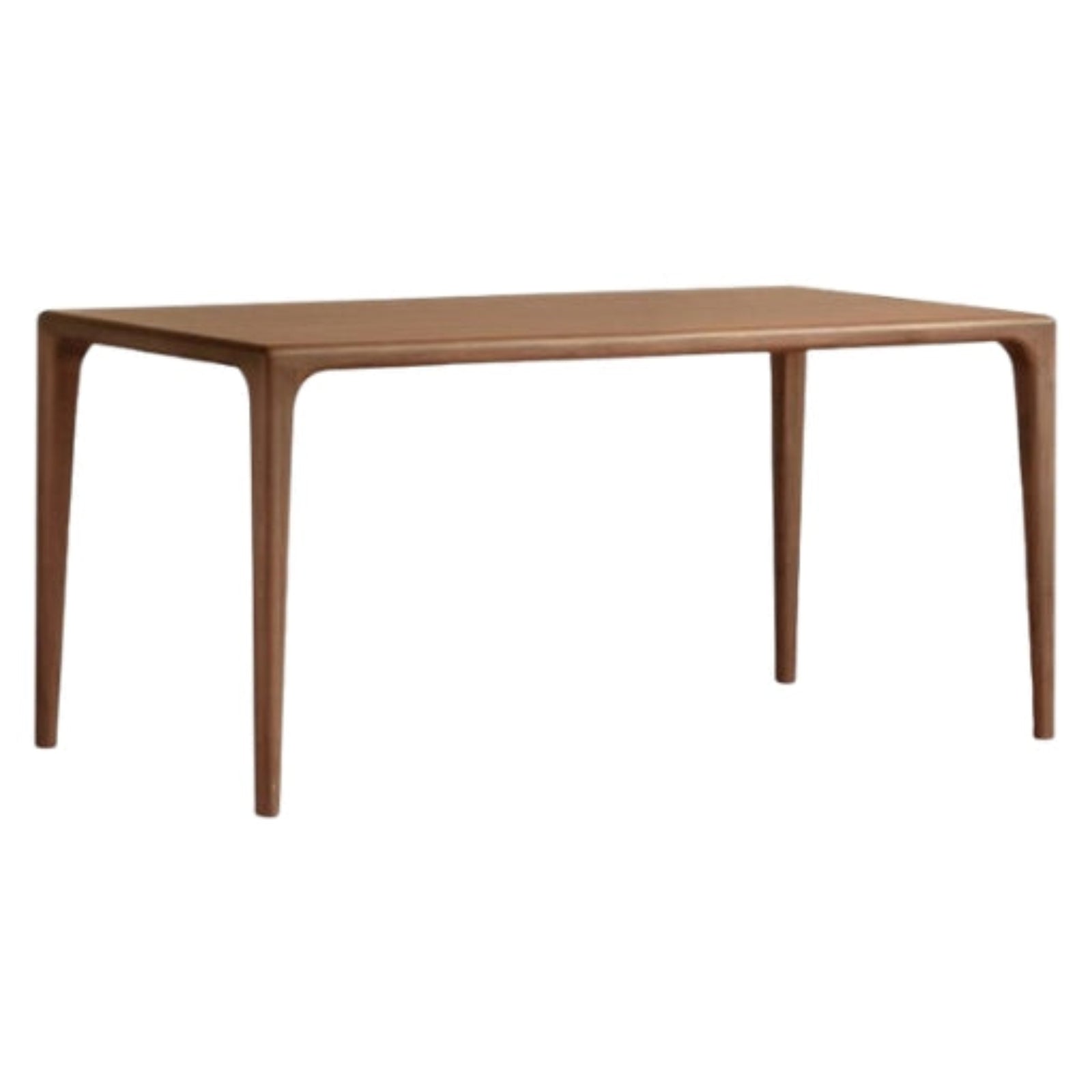 Black Walnut Solid Wood Rectangular Dining Table