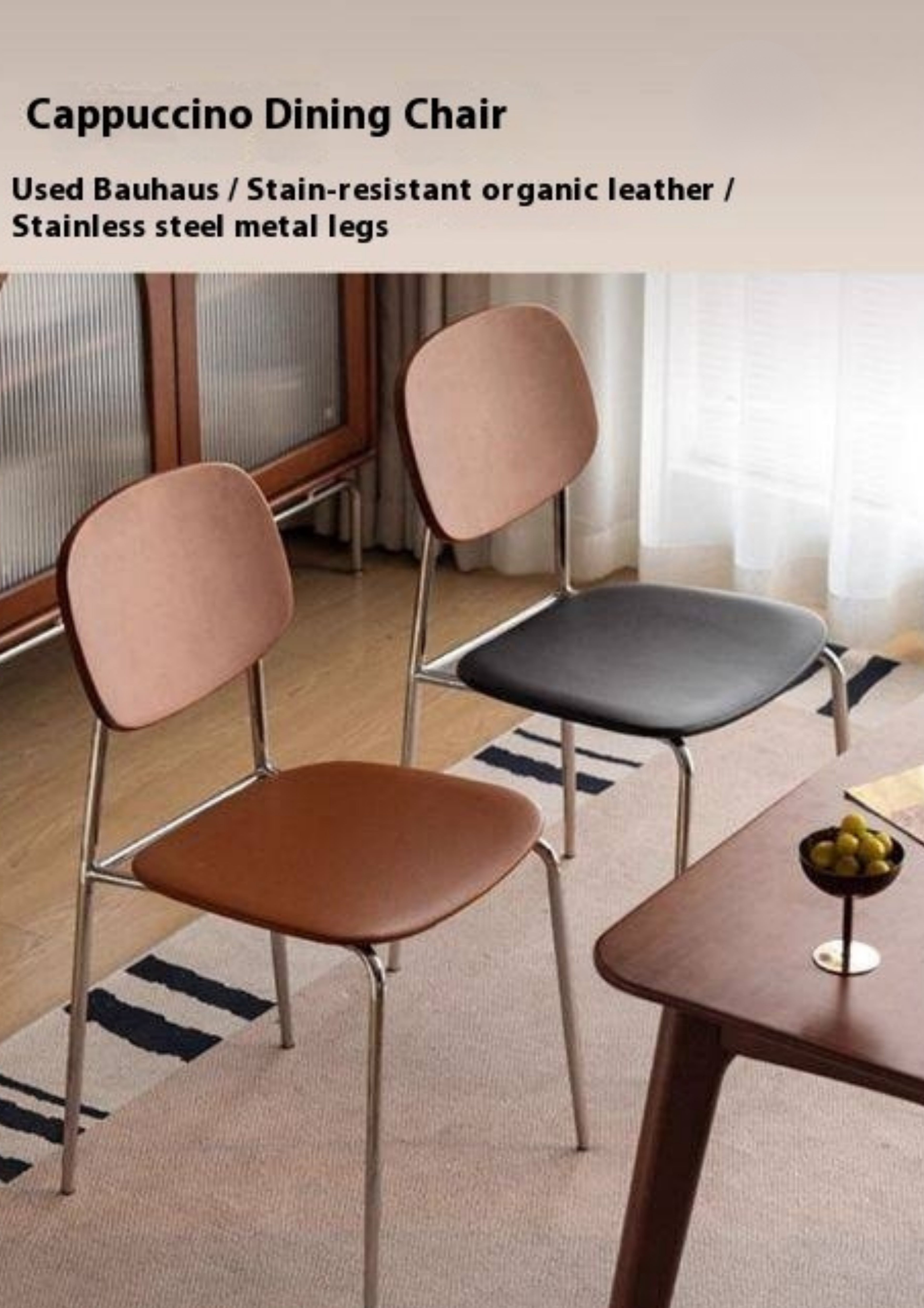 Tulipwood Solid Wood Retro Dining Table