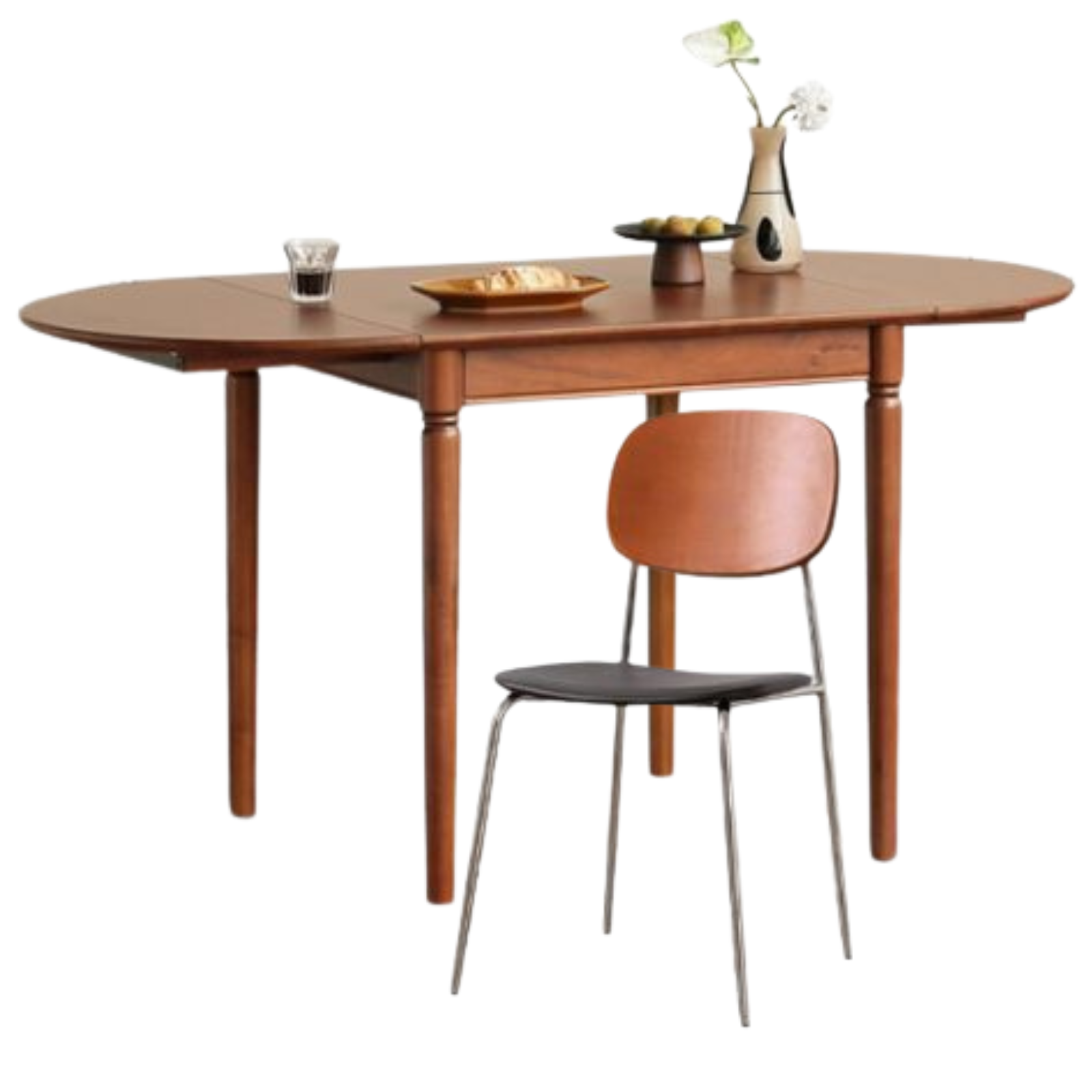 Tulipwood Solid Tulipwood Retro Dining Table