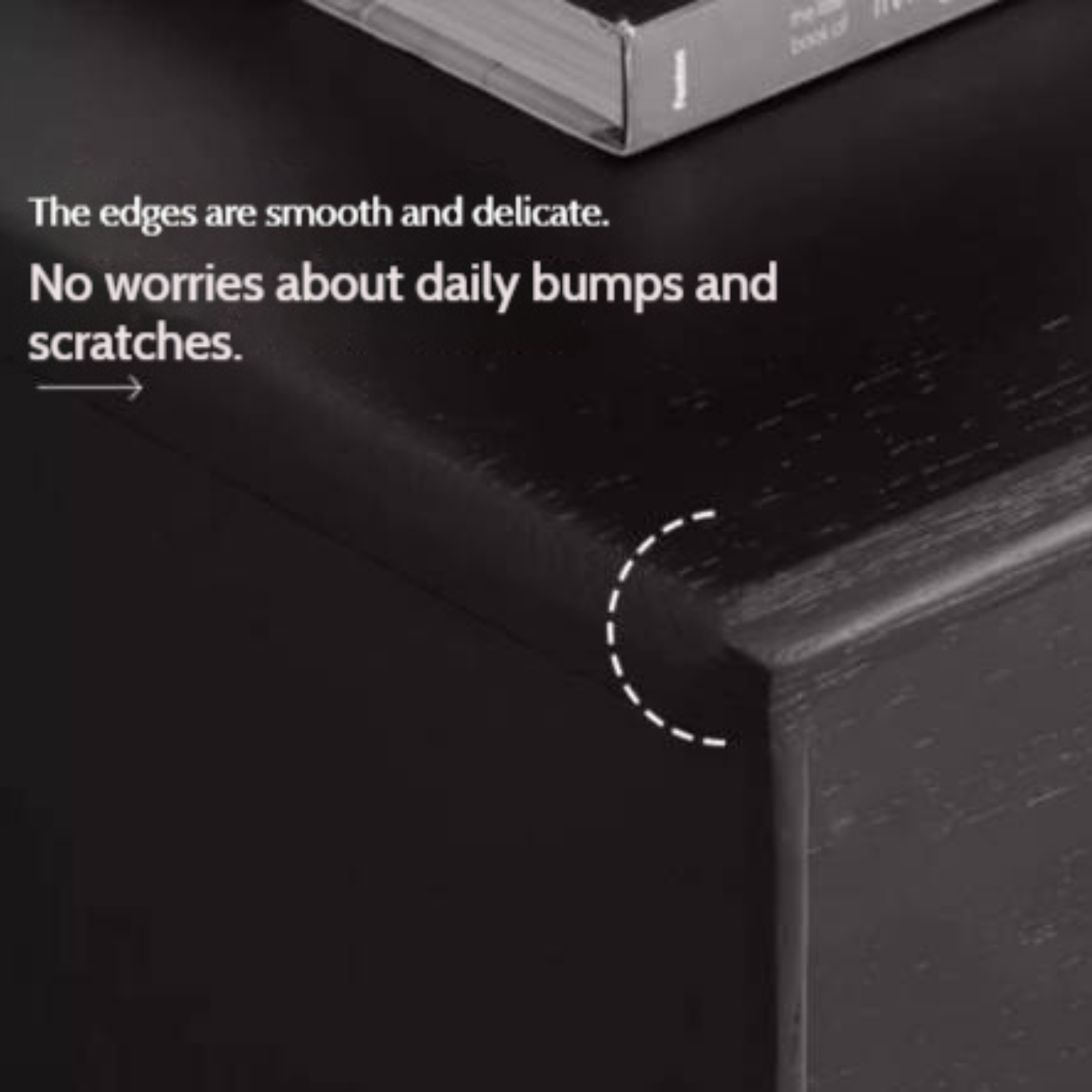 Oak Solid Wood Skeleton Line Modern TV Stand