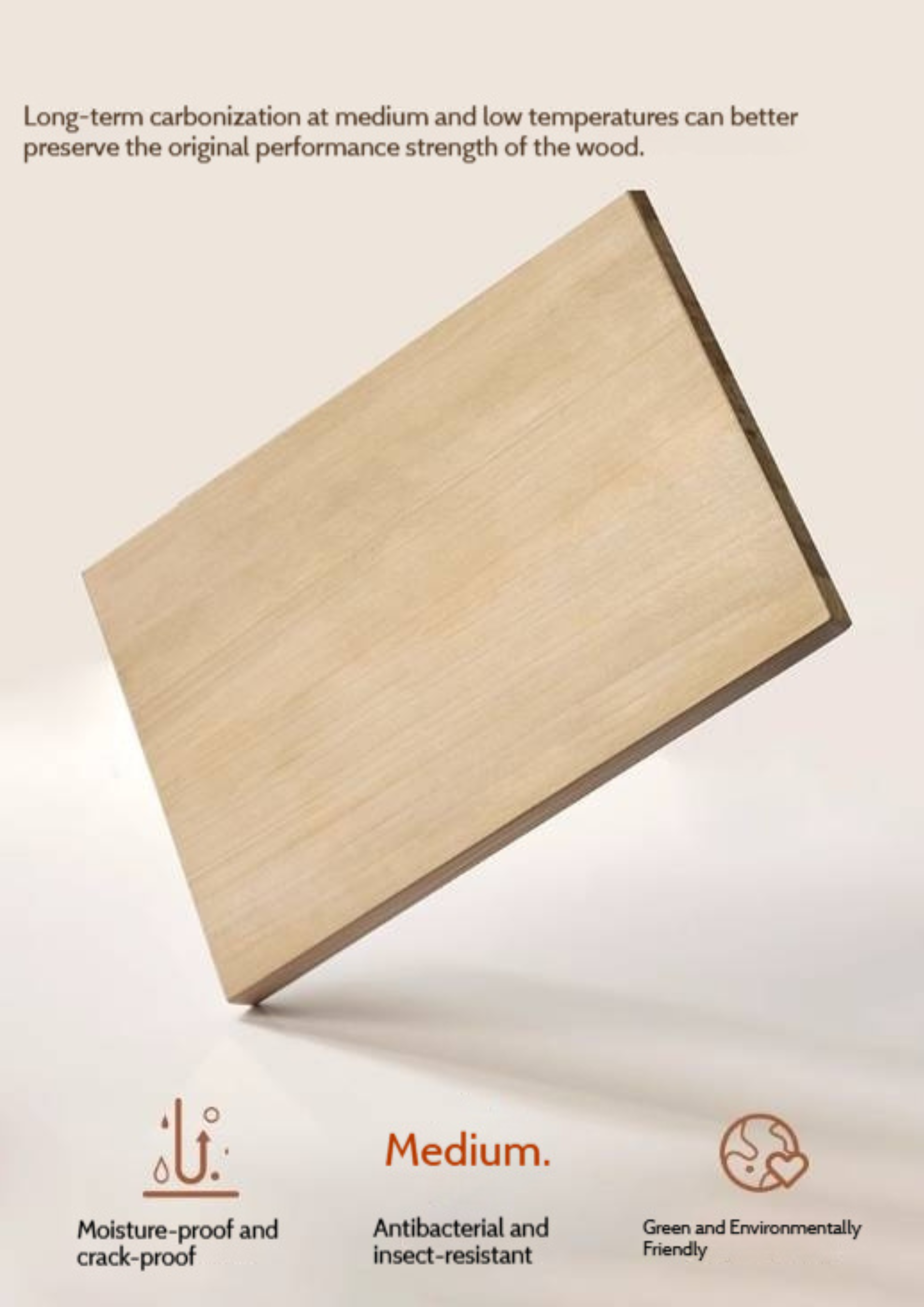 Poplar Solid Wood Antique Style Dining Cabinet