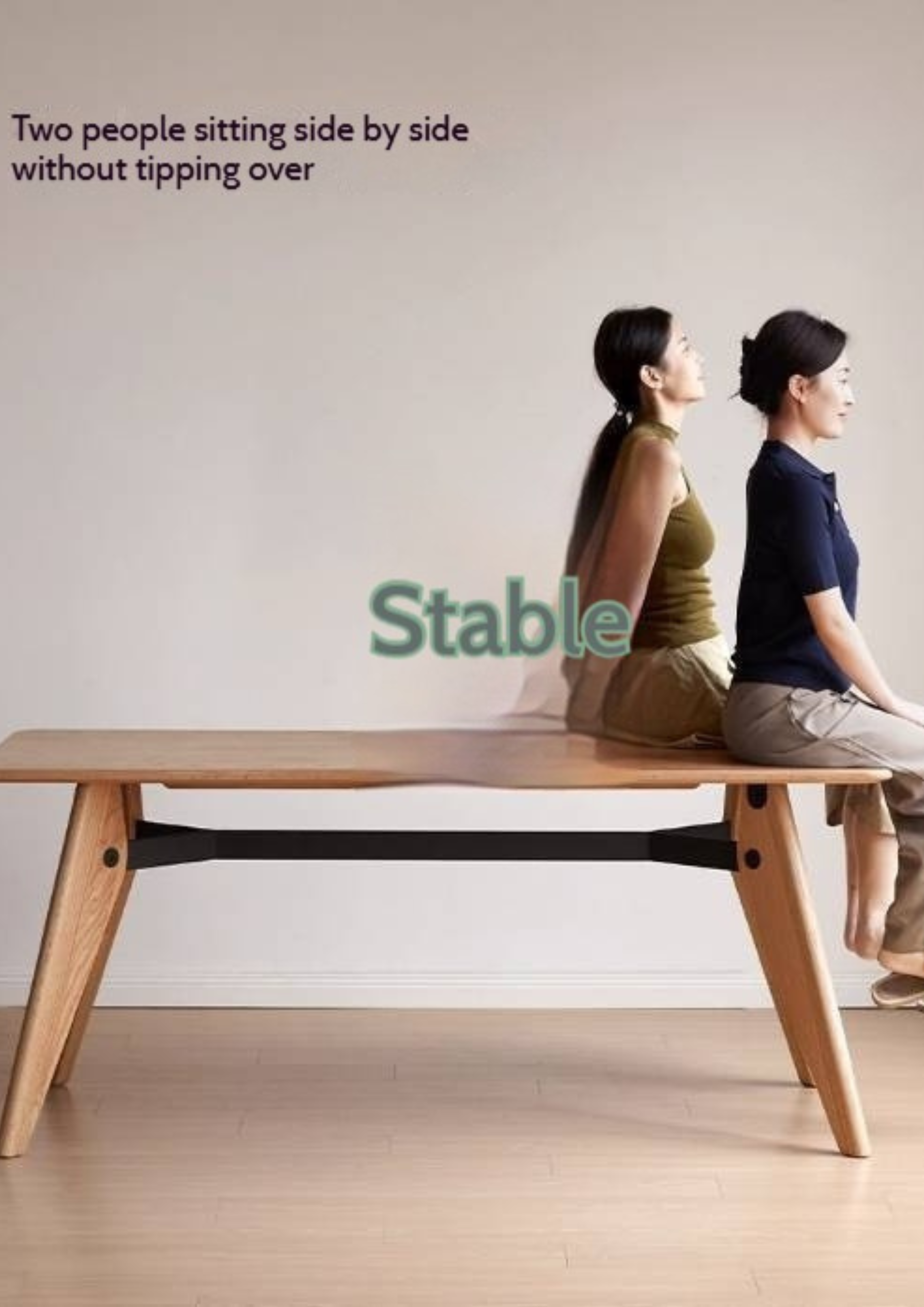 Oak Solid Wood Modern Dining Table