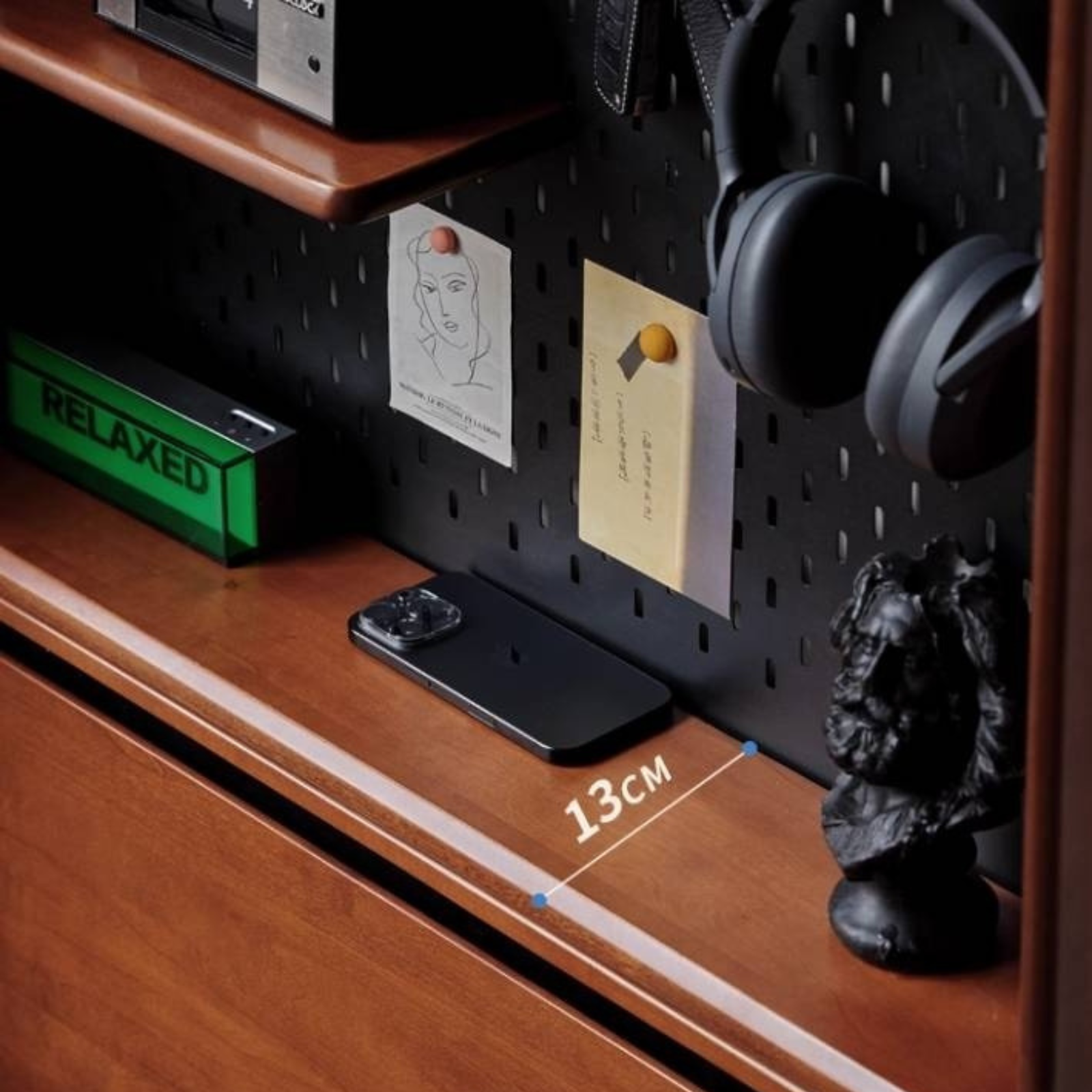 Poplar Solid Wood Middle-Age Ultra-Thin Shoe Cabinet