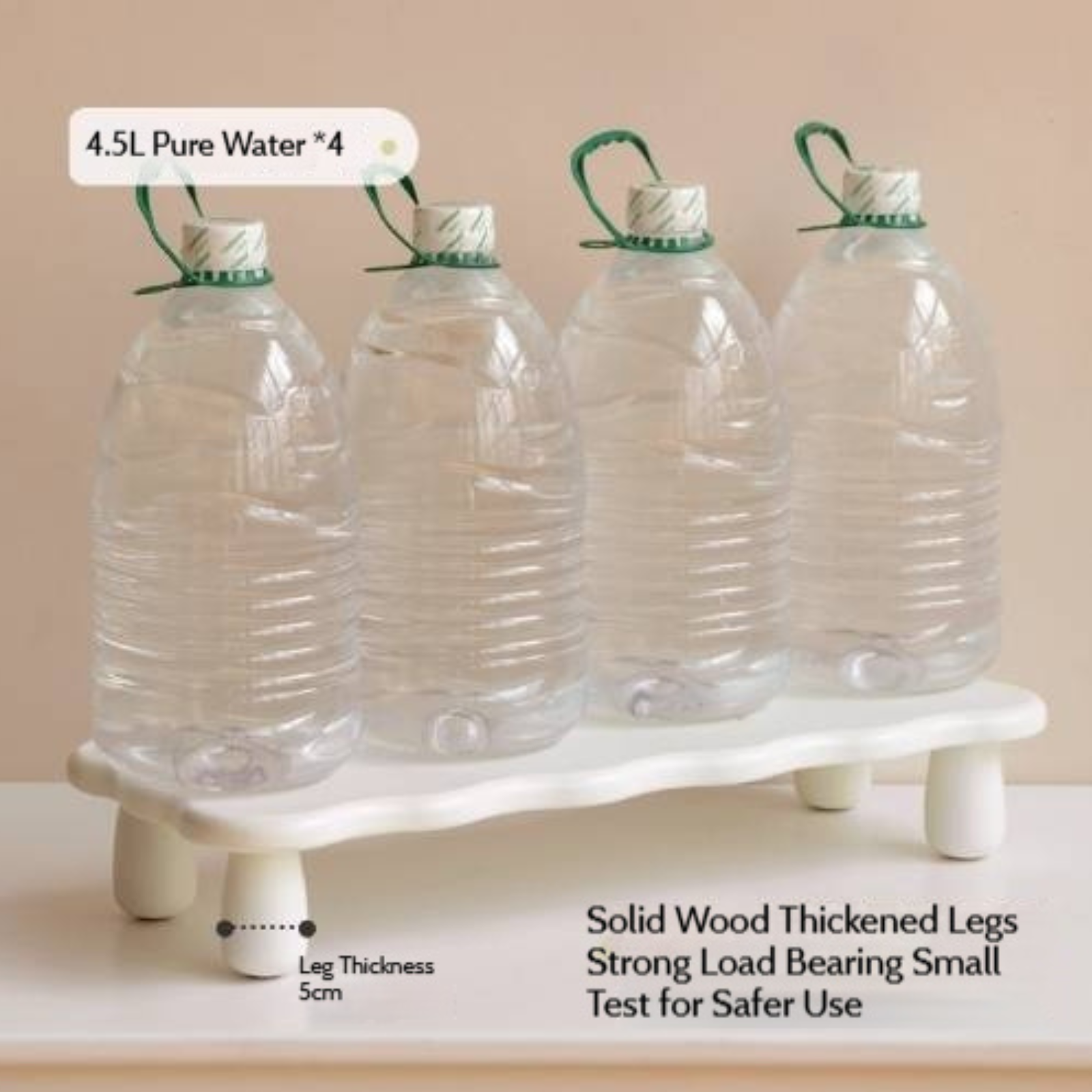 Tulipwood Solid Wood Computer Desktop, Storage Rack