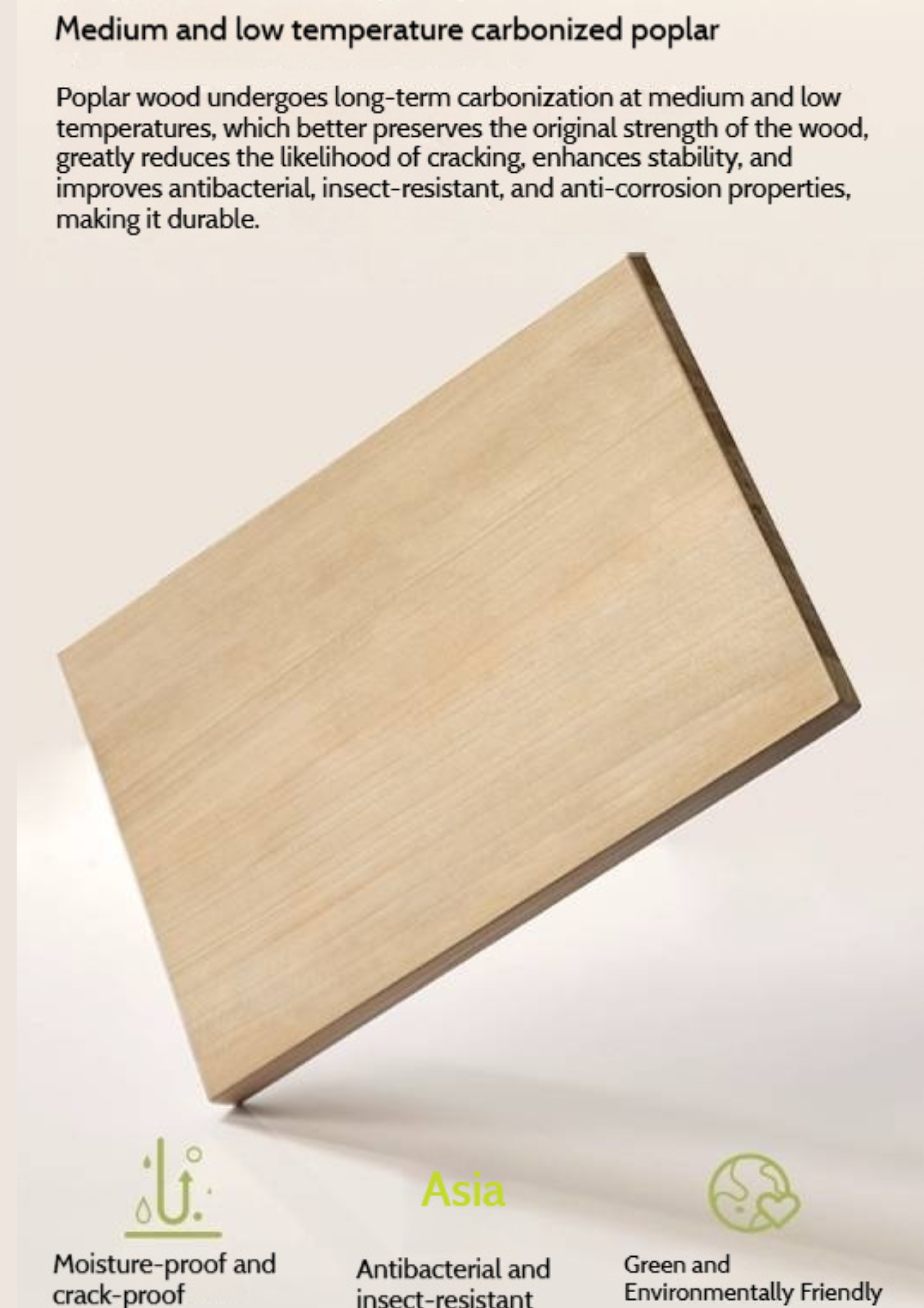 Poplar Solid Wood Shoe Cabinet