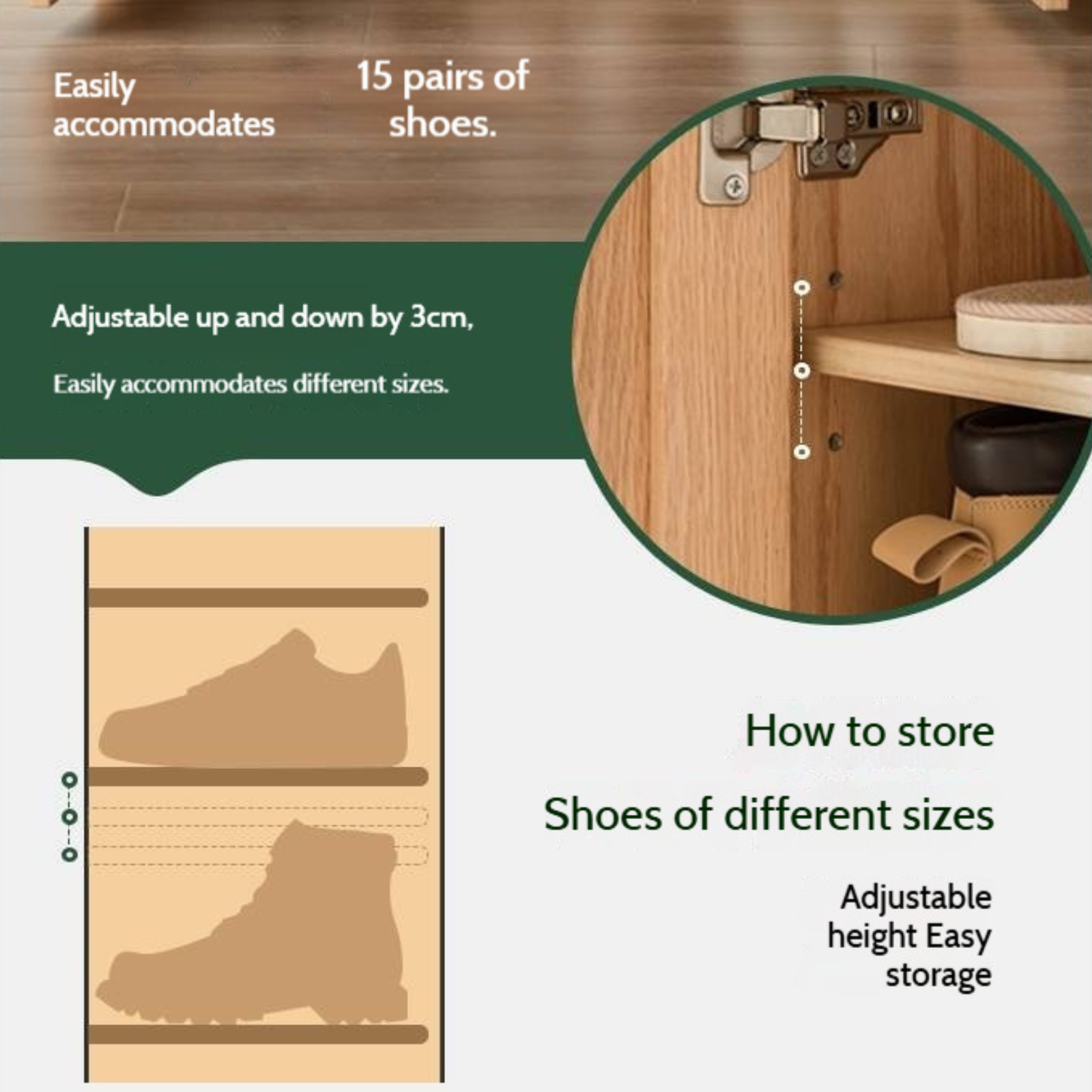 Oak, Ash Solid Wood Partition Cabinet