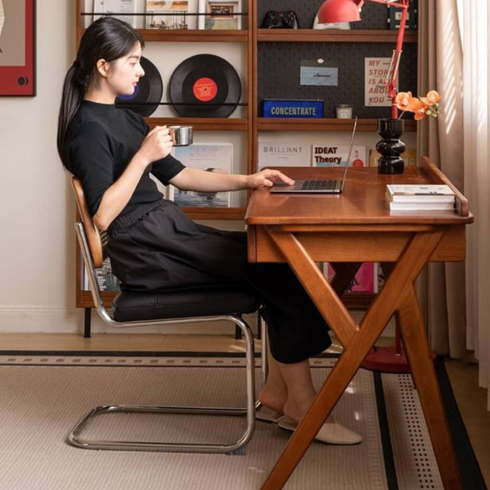 Tulipwood Antique Style Office Desk