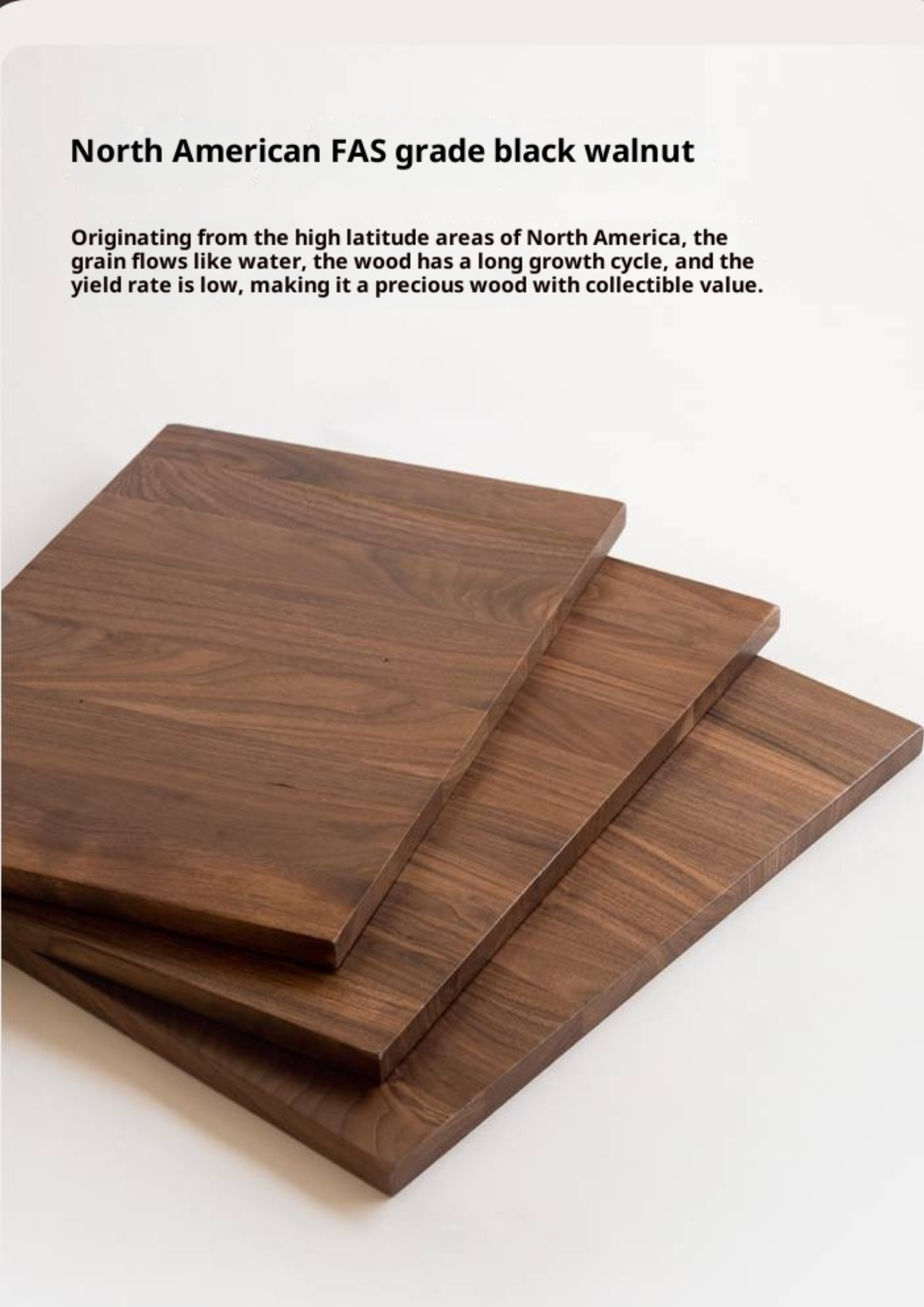 Black Walnut, Oak Solid Wood Narrow Bookcase