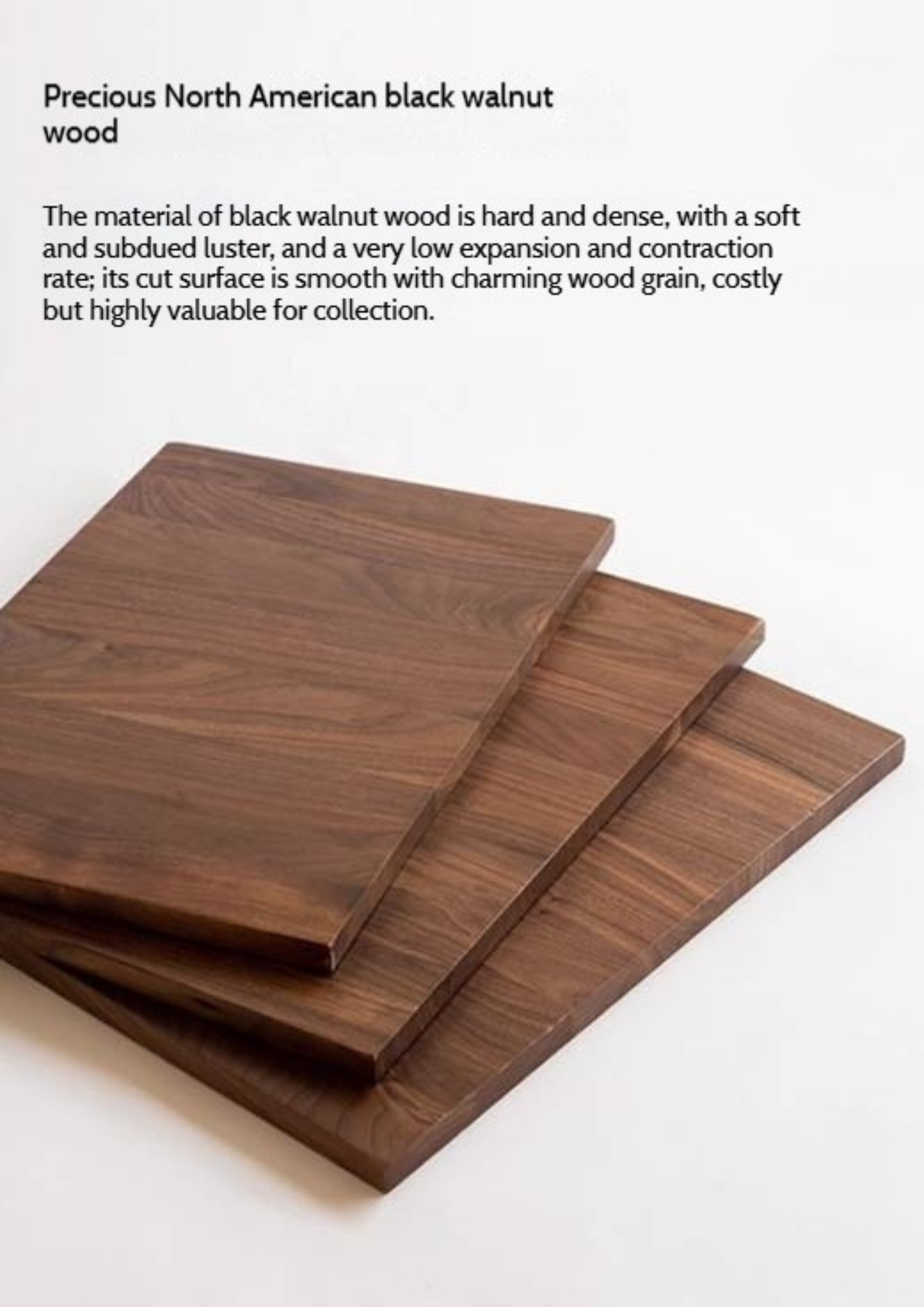 Black Walnut Solid Wood Tea Bar Integrated Side Cabinet