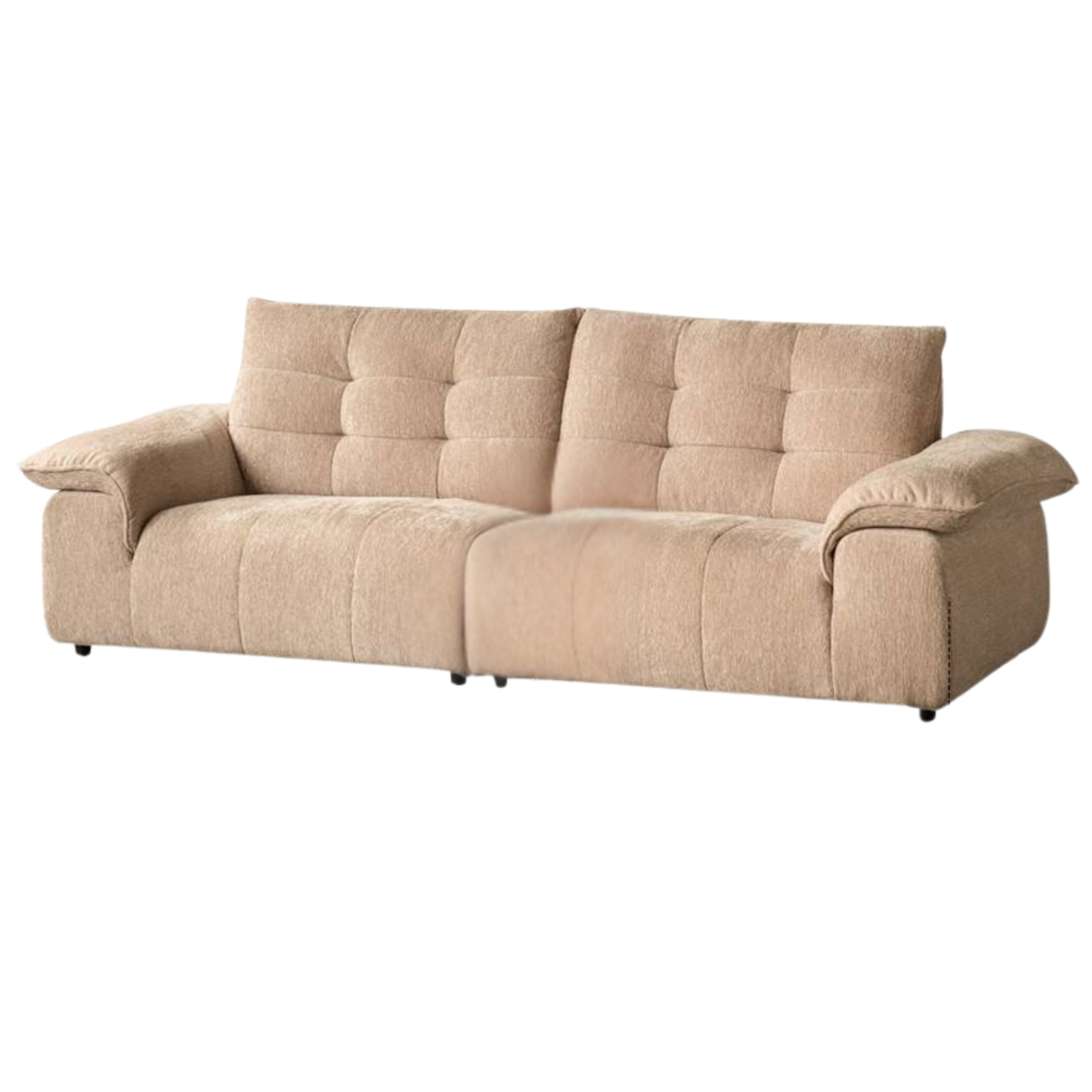 Modern Chenille Fabric Sofa, Couch with Removable and Washable Covers