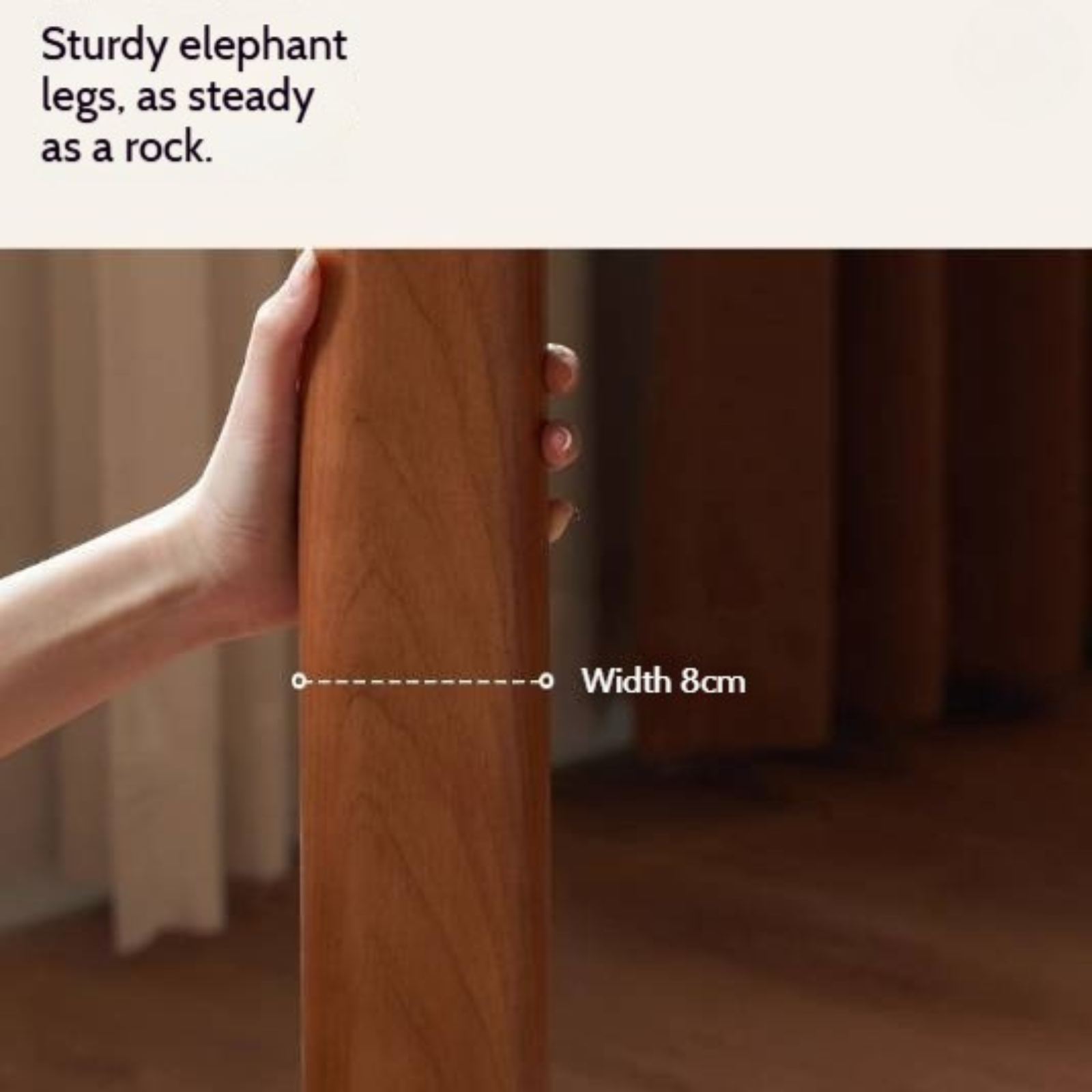 Tulipwood Solid Wood Vintage Style Restaurant Stone Slab Dining Table