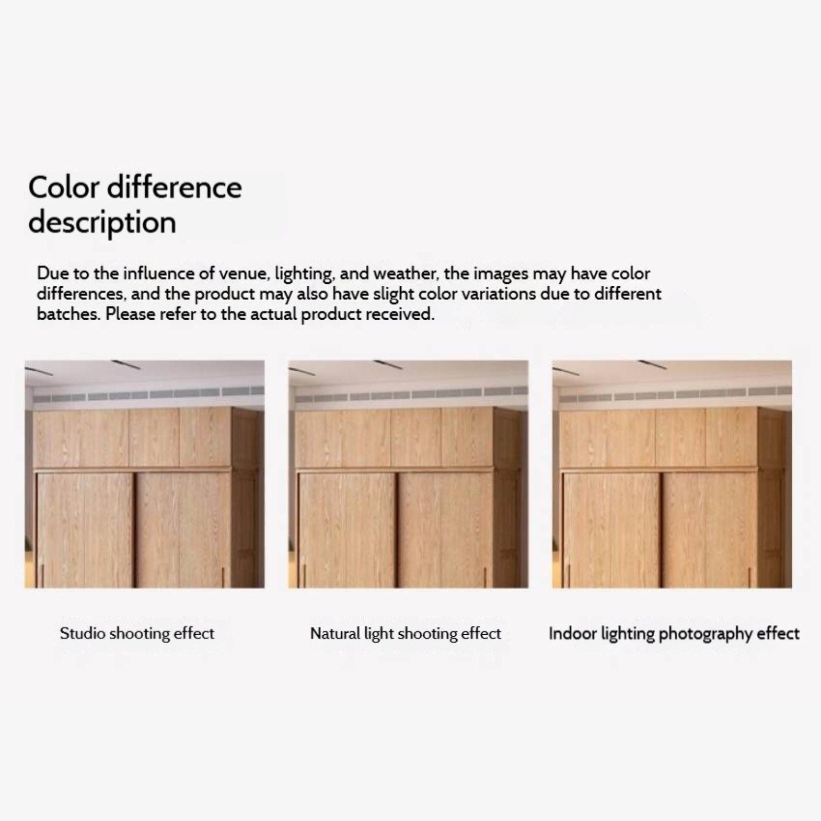 Oak, Ash, Cherry Solid Wood Modern Simple Wardrobe Top