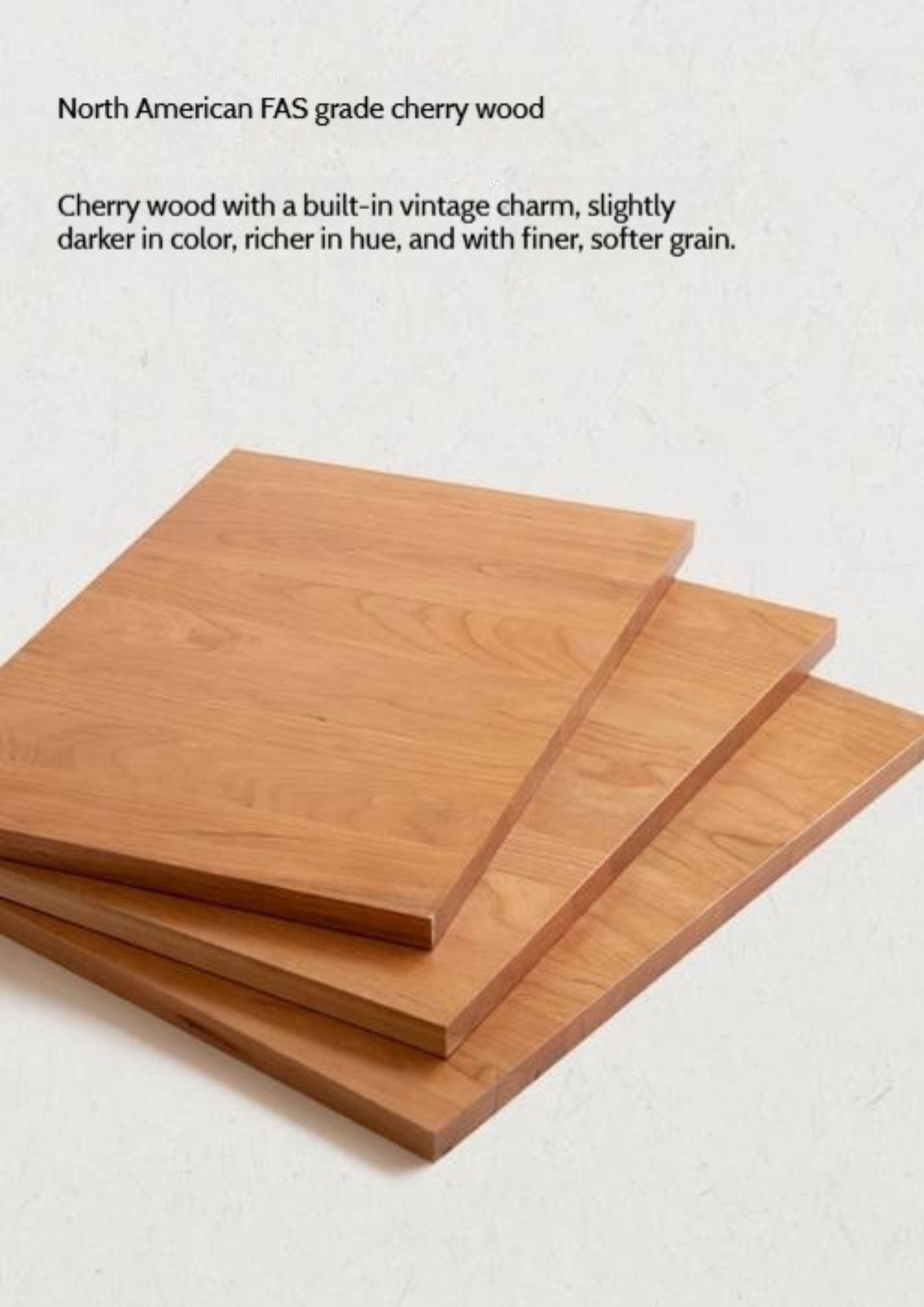 Cherry Solid Wood Retro Five-Drawer Chest