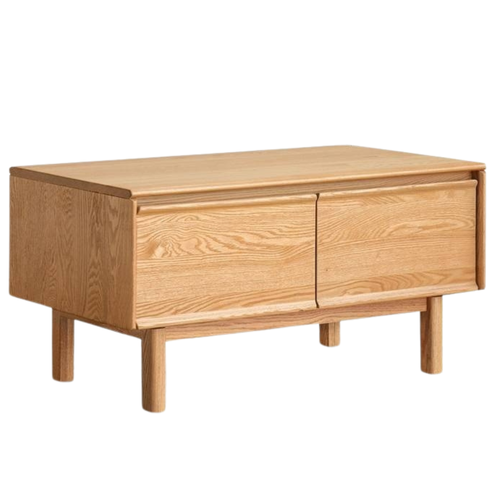 Oak, Ash Solid Wood Dual-Purpose Modern Tea Table