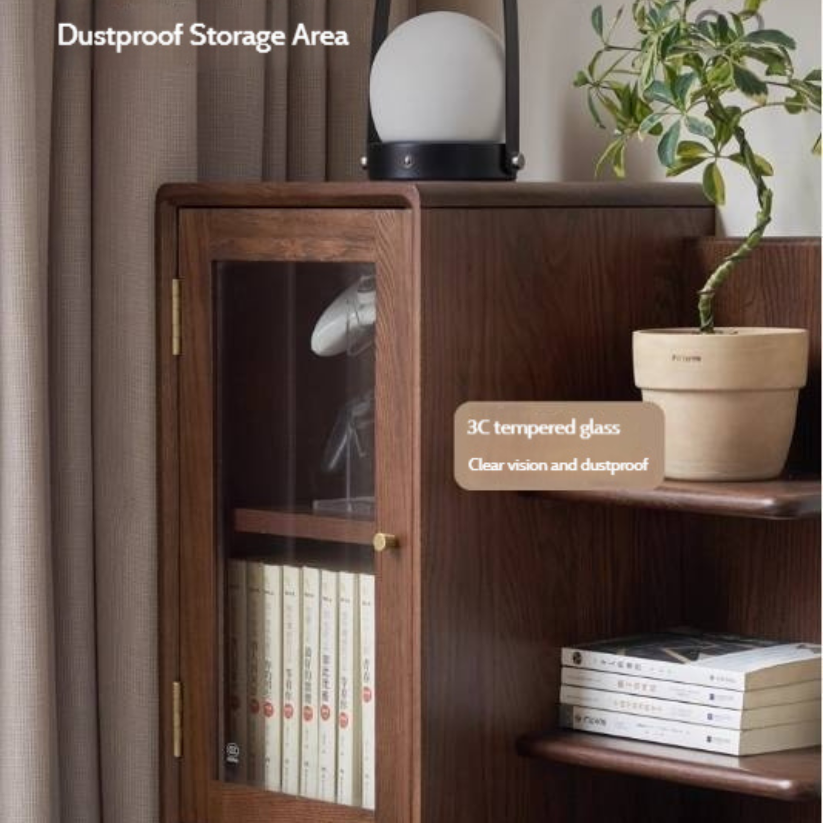 Oak Solid Wood Extendable Computer Desk