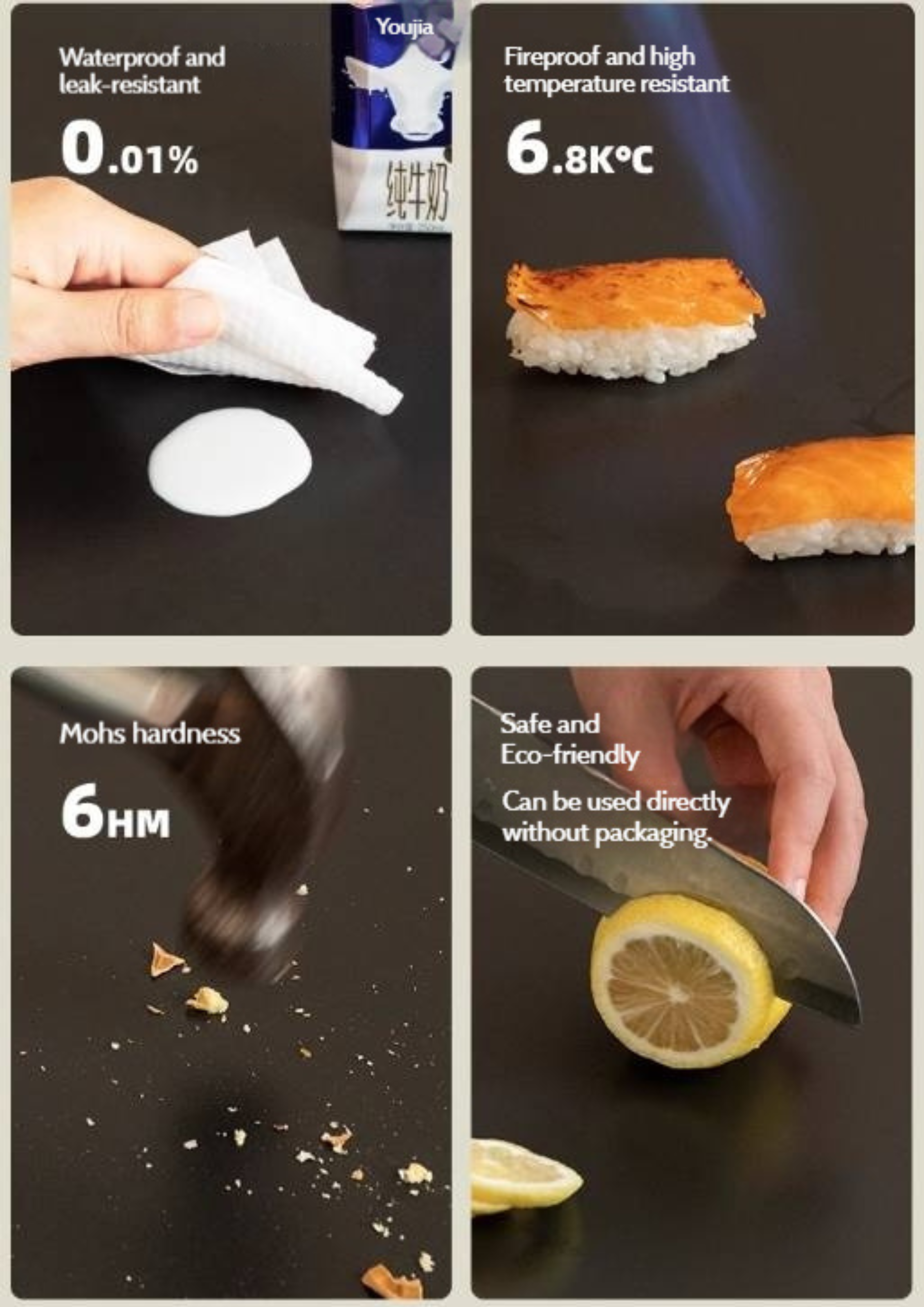 Cherry Solid Wood Retro Island Table