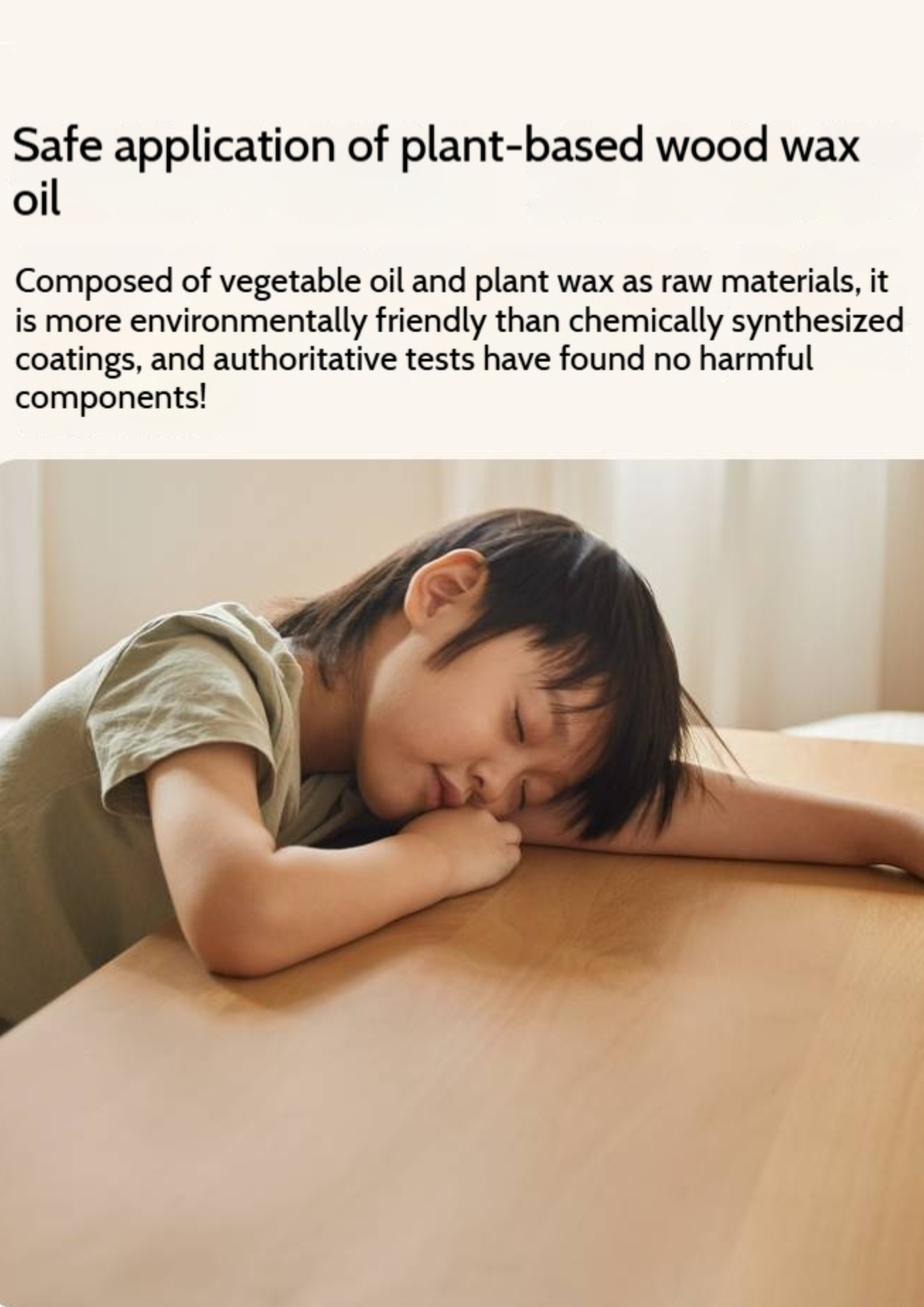 Beech Solid Wood Children's Electric Learning Desk