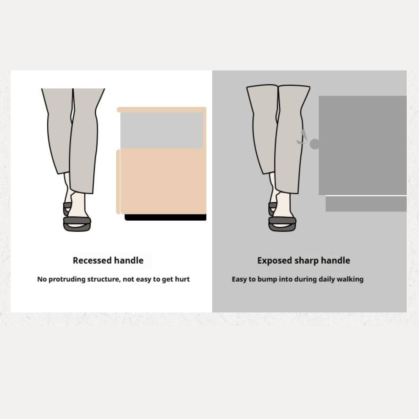 Ash Solid Wood Modern TV Cabinet