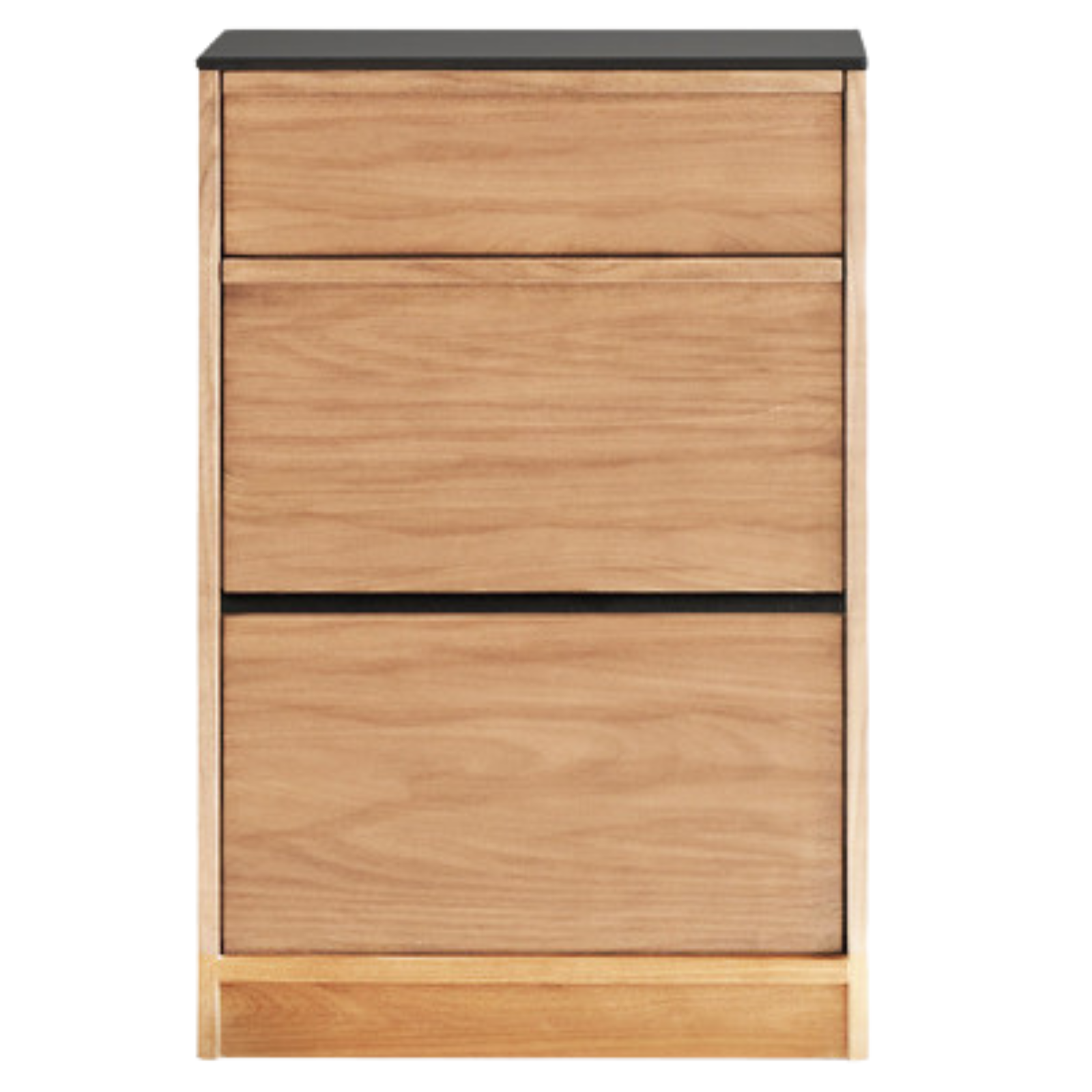 Black Walnut, Ash Solid Wood Light Luxury Style Rock Board Sideboard