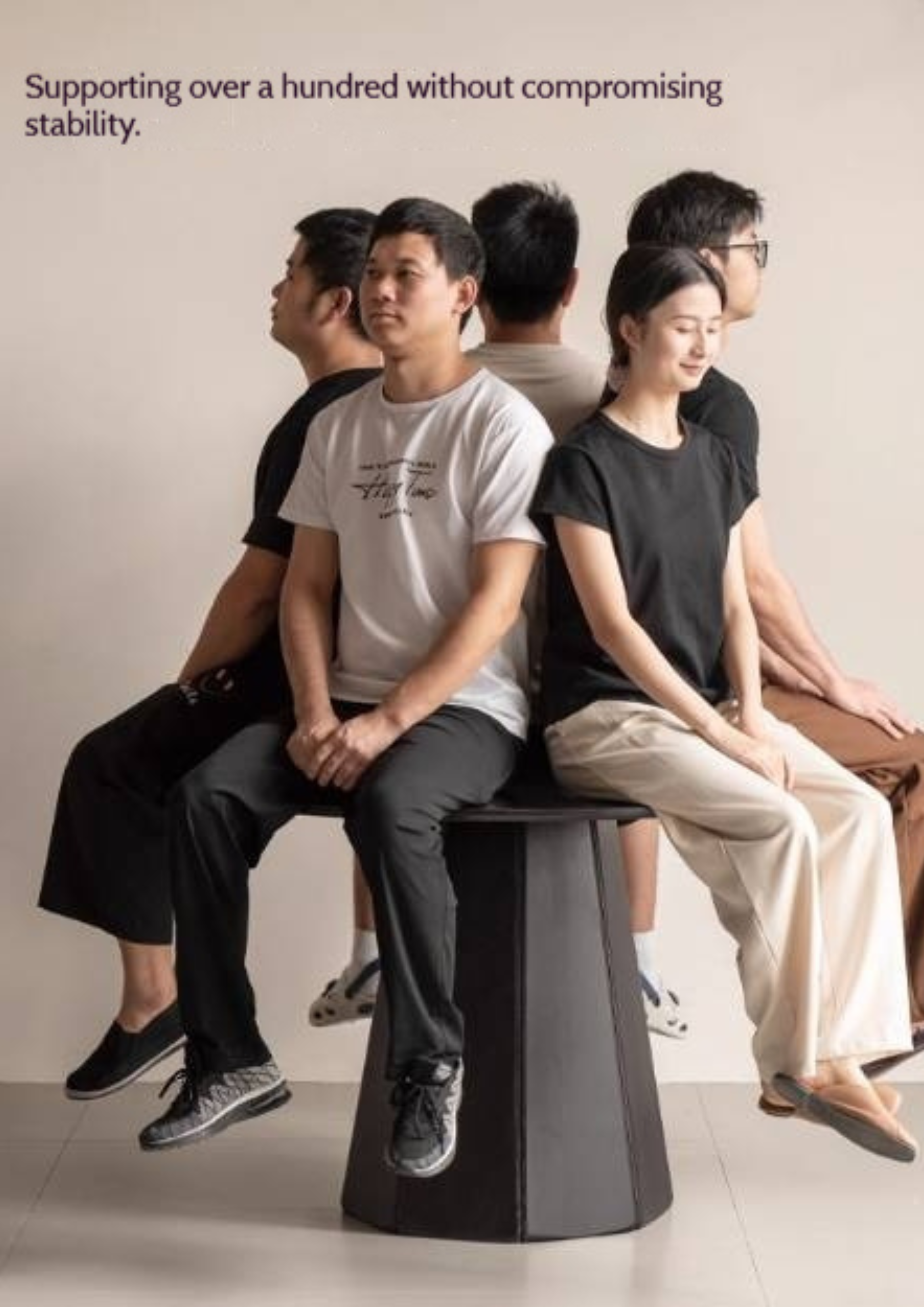 Ash Solid Wood Modern Minimalist Style Dining Table