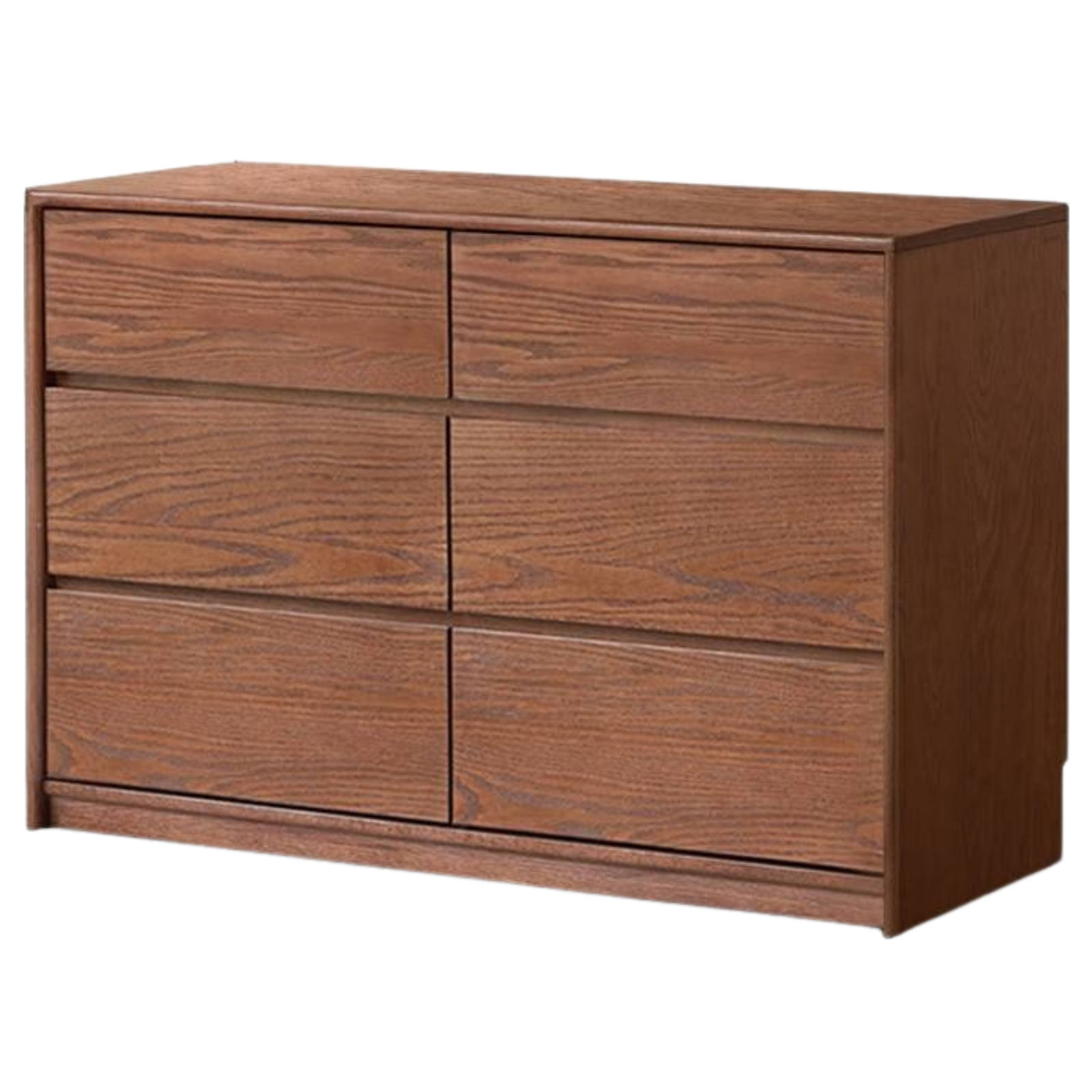 Oak Solid Wood Modern Drawer Cabinet