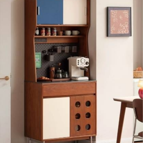 Tulipwood Solid Wood Medieval Style Sideboard