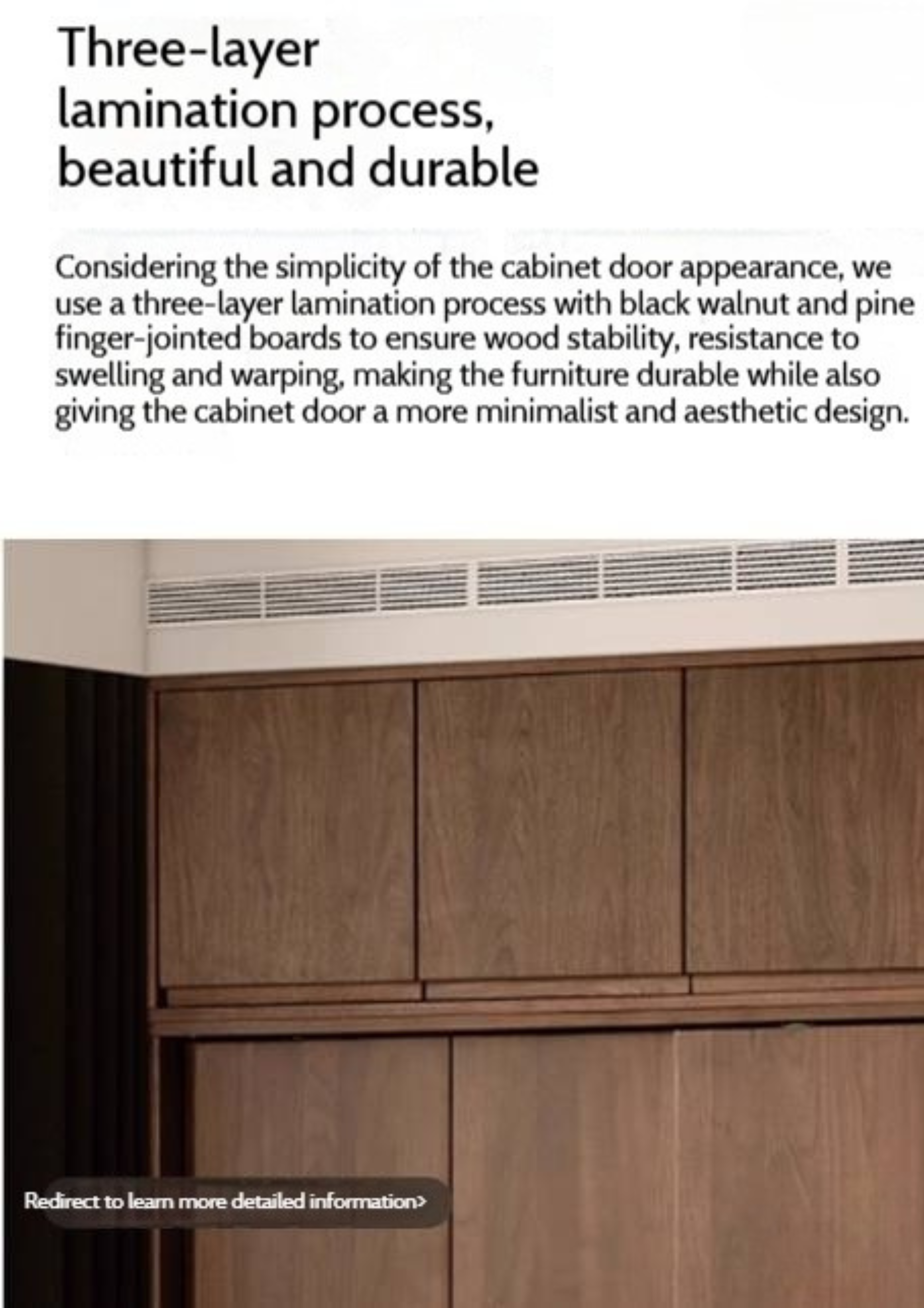 Black Walnut, Ash, Oak Solid Wood Light Luxury Wardrobe Top Cabinet.