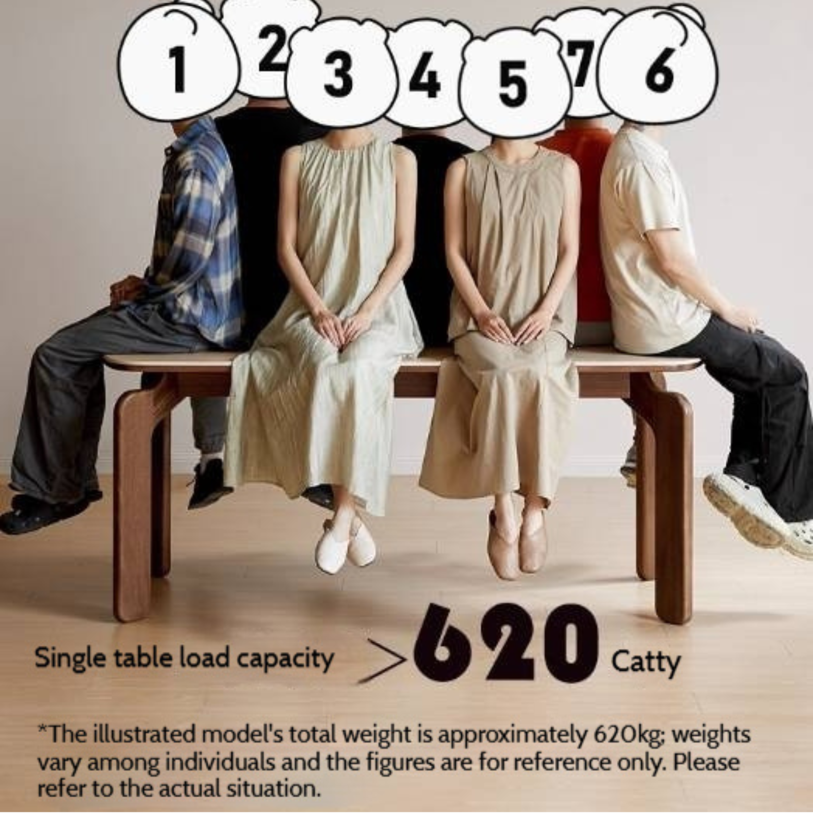 Sandalwood Solid Wood Rock Board Retro Antique Style Dining Table