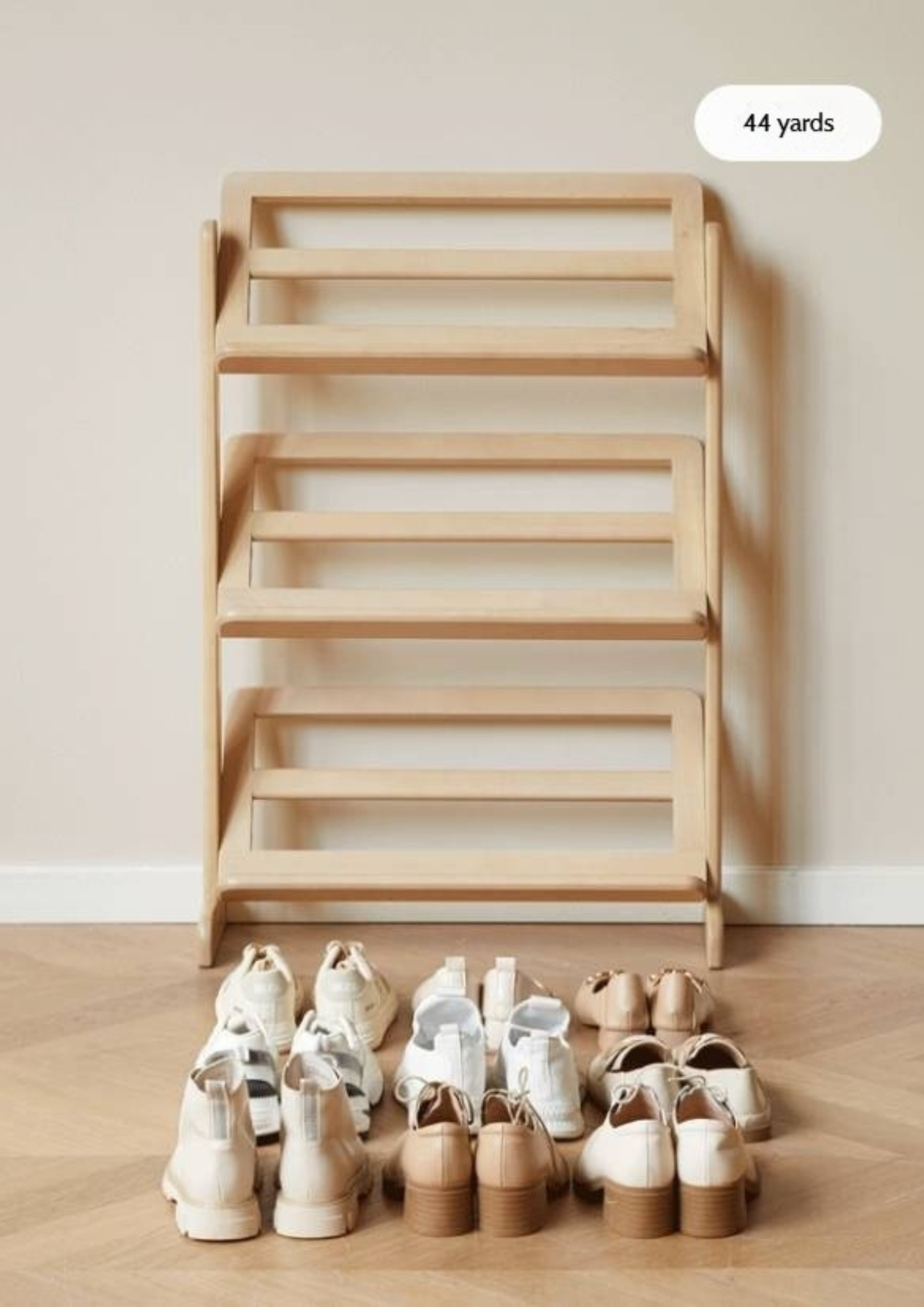 Birch, Beech Solid Wood Multi Layer Ultra Thin Shoe Racks