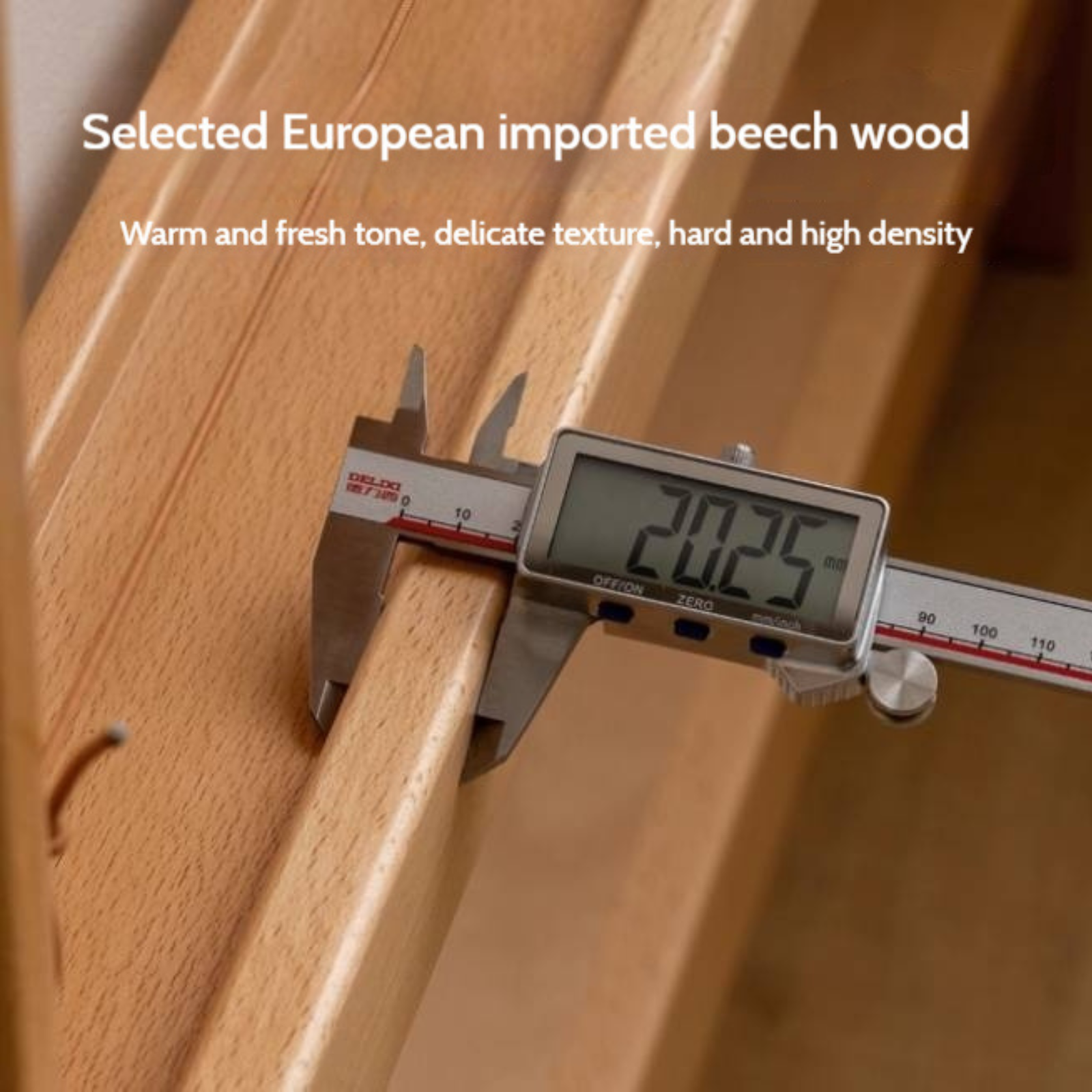 Beech Solid Wood Children's Bedside Miniature Bookshelf