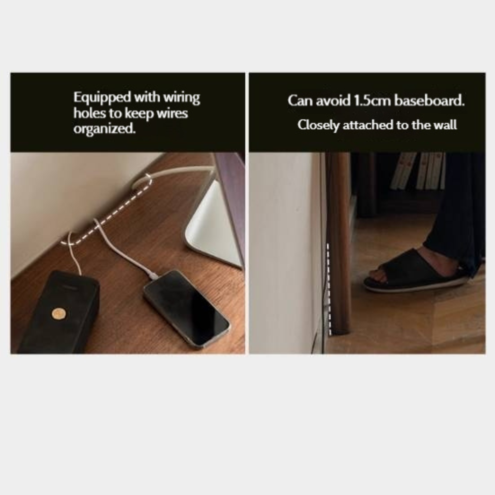 Black Walnut Solid Wood Luxury Office Desk