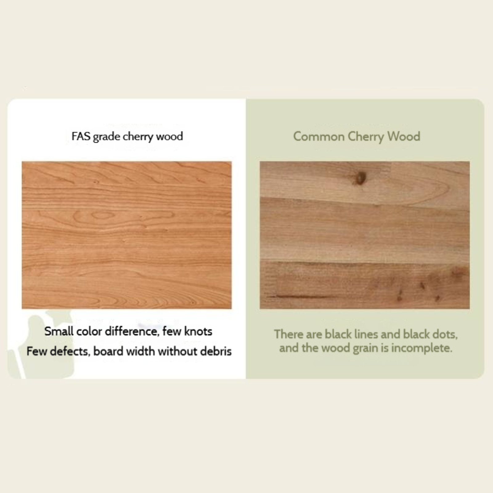 Cherry Solid Wood Entrance Shoe Cabinet