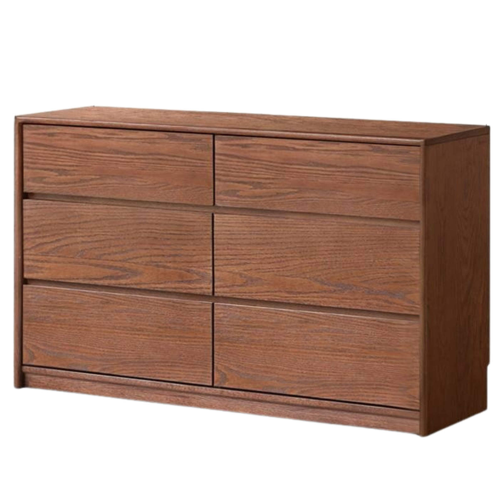 Oak Solid Wood Modern Drawer Cabinet