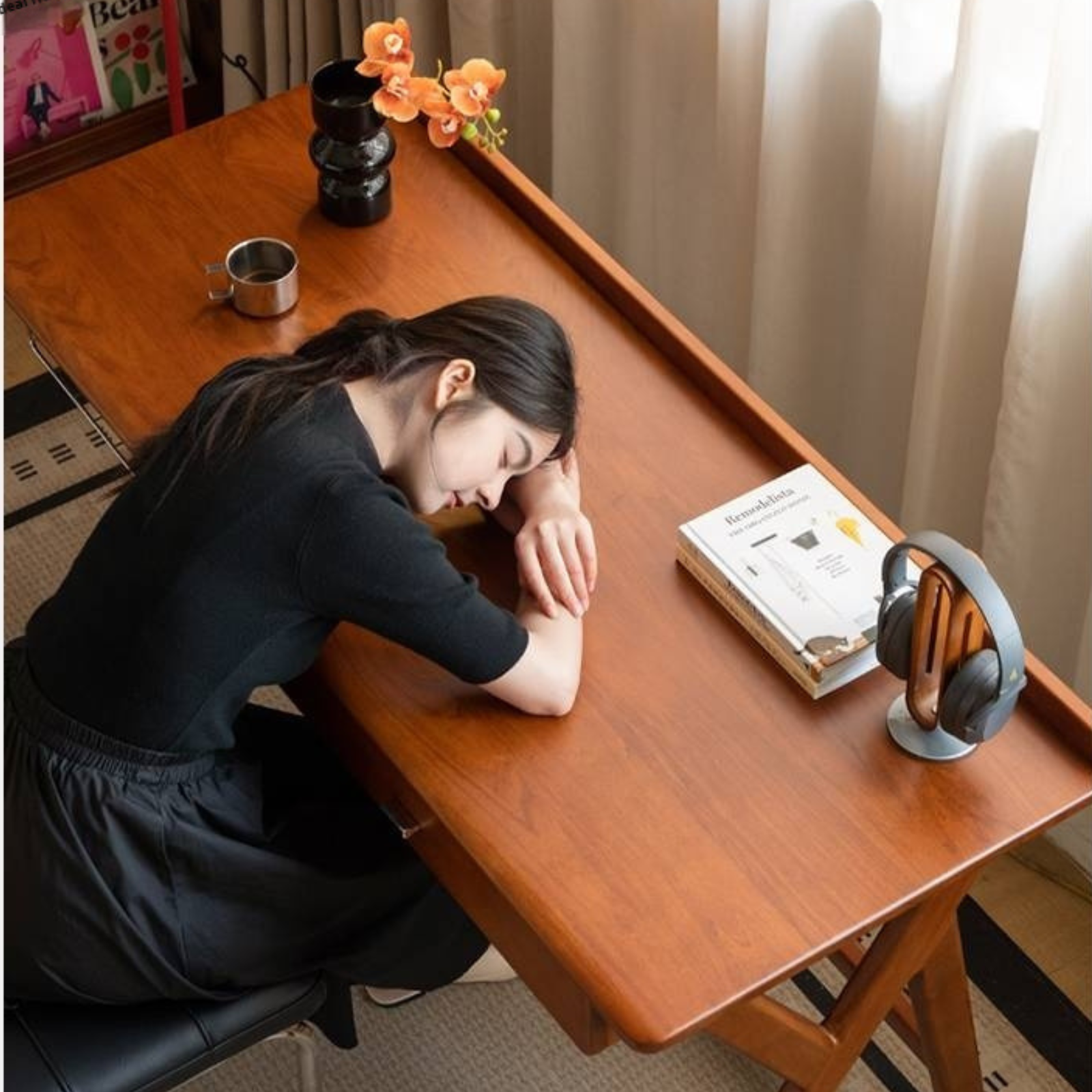 Tulipwood Antique Style Office Desk