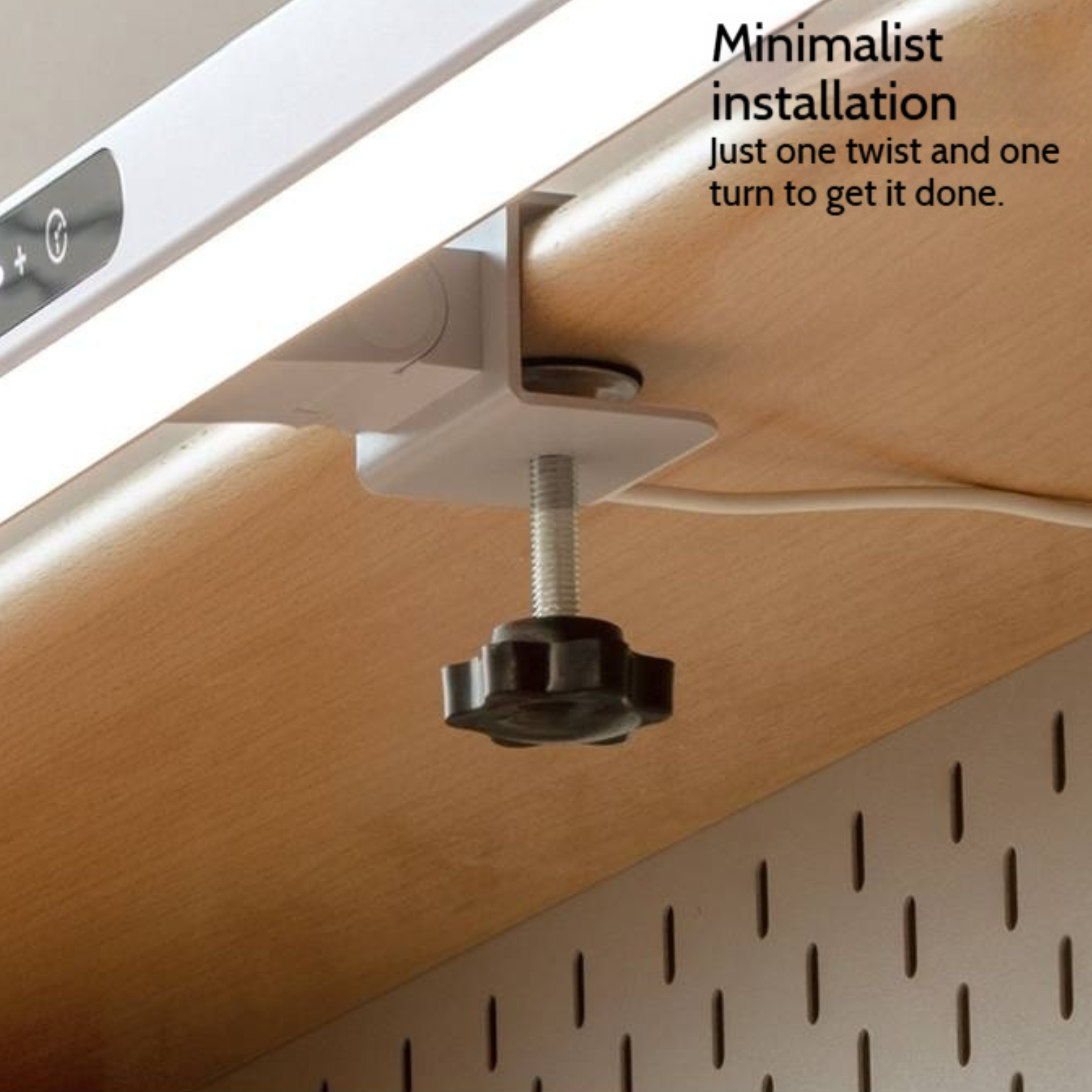 Beech Solid Wood Children's Learning Desk Bookshelf Integrated