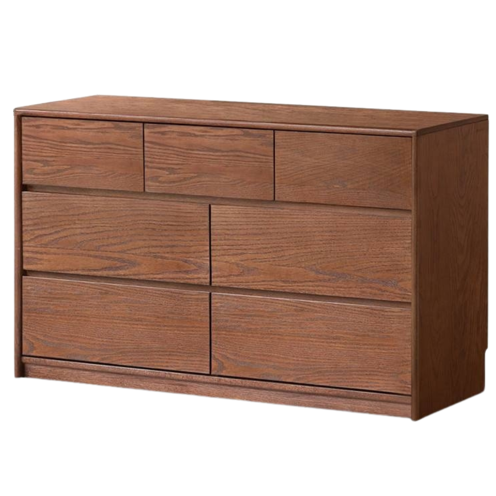 Oak Solid Wood Modern Drawer Cabinet