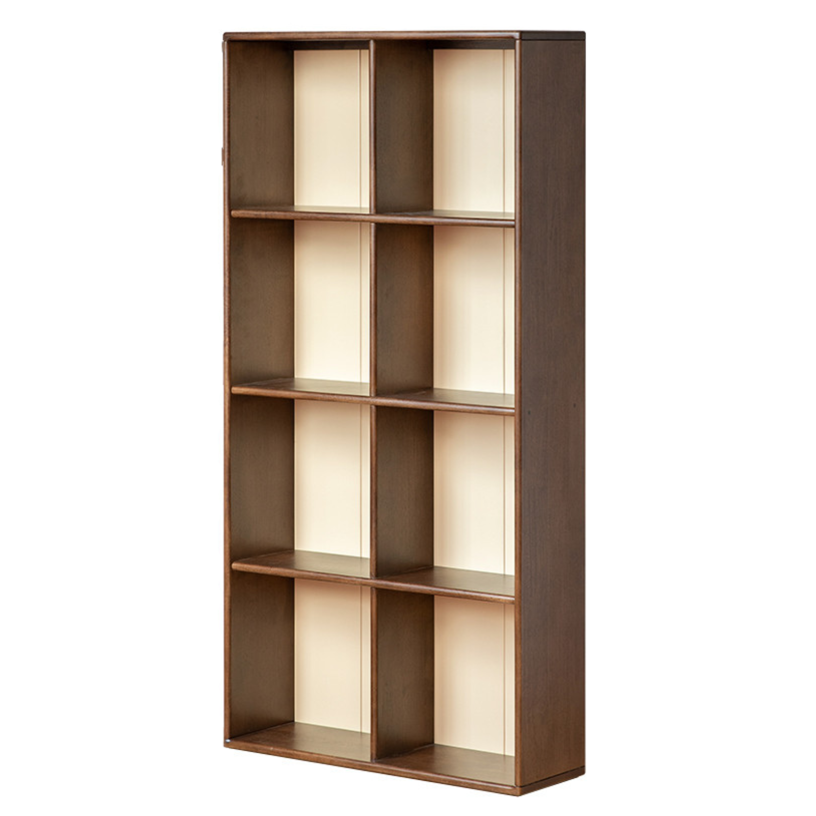 Solid Rubberwood Retro Style Children's Bookcase