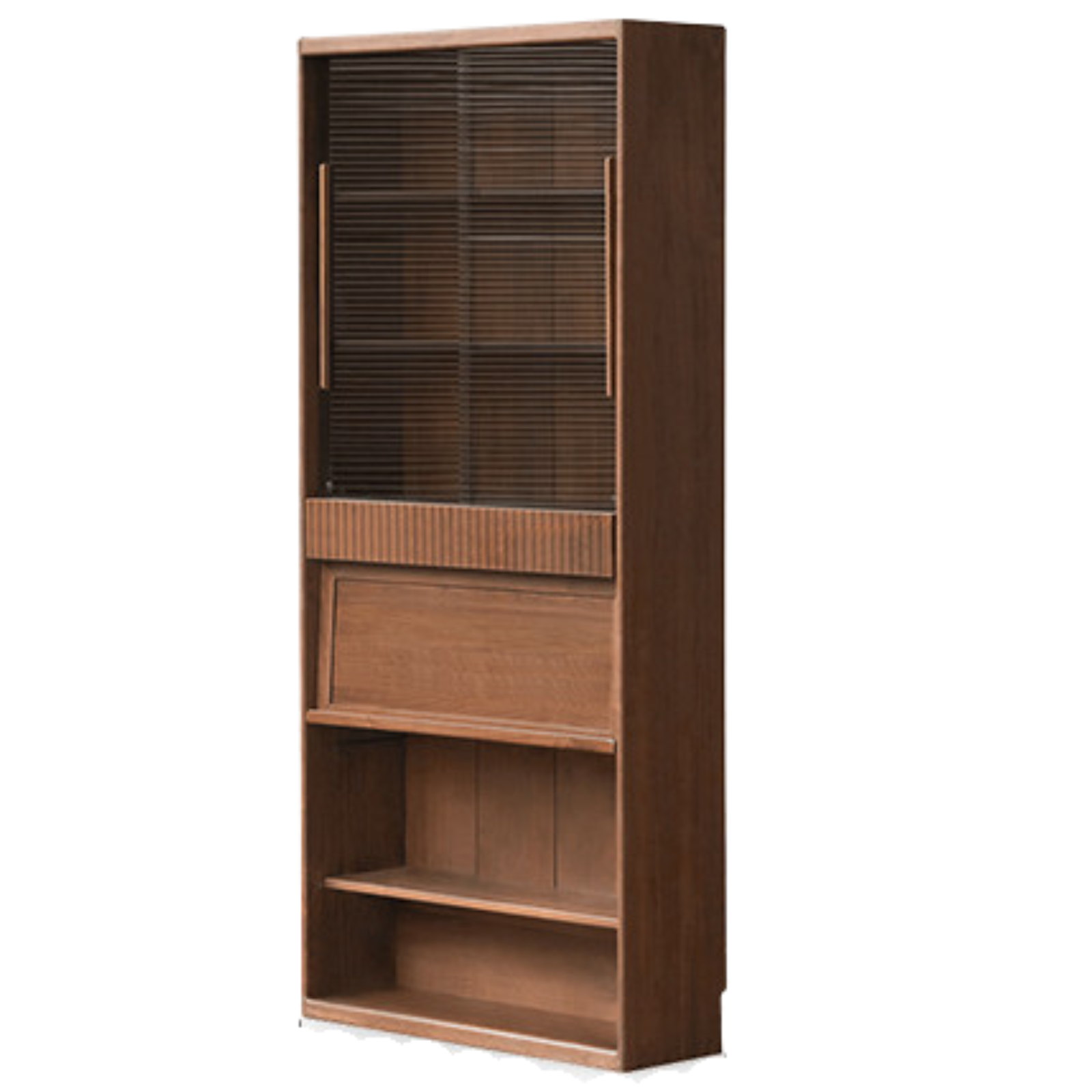Ash Solid Wood Wall Combination Bookshelf