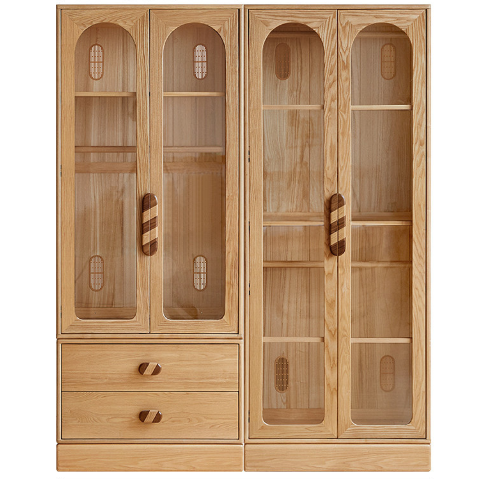 Oak Solid Wood Original Wood Style Children's Wardrobe