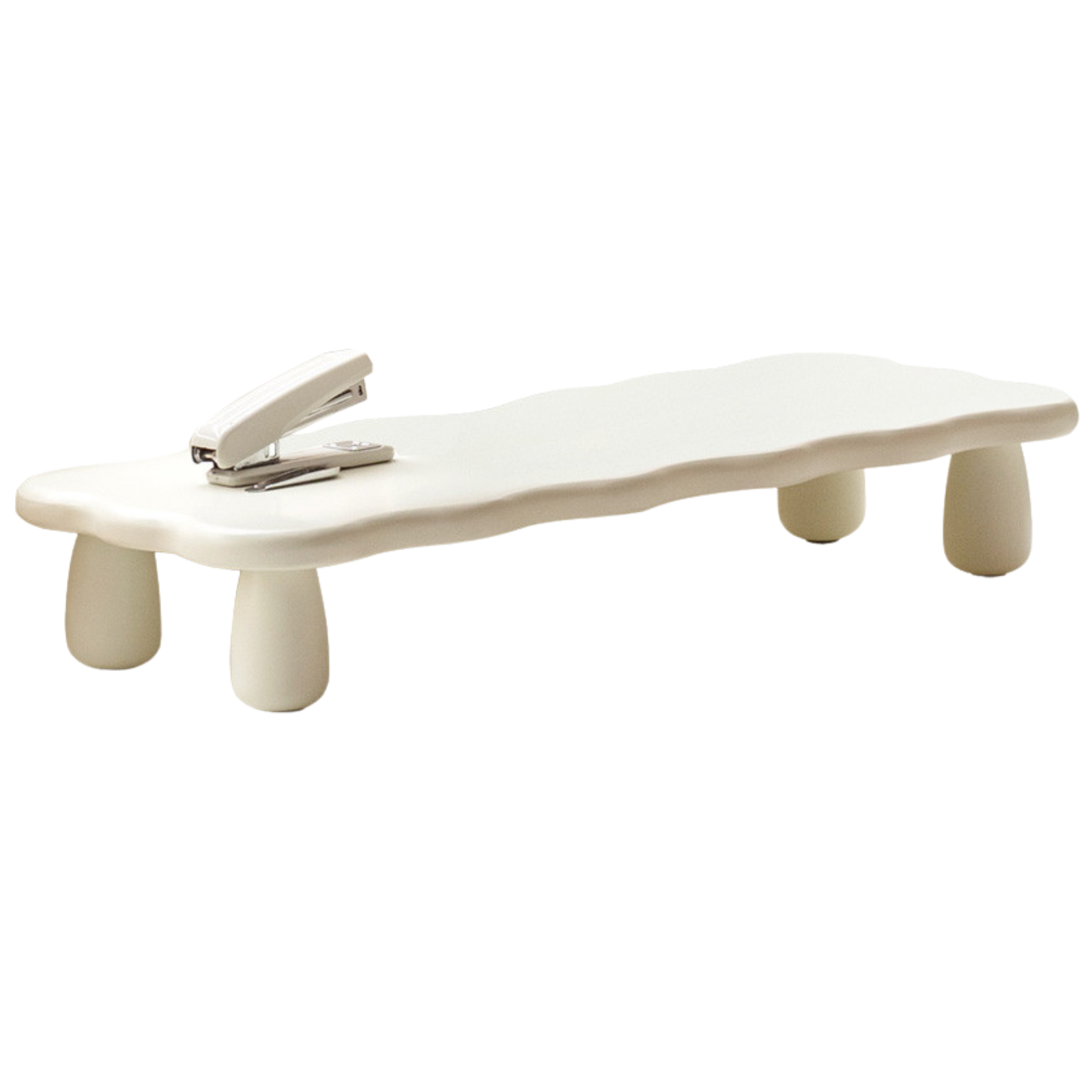 Tulipwood Solid Wood Computer Desktop, Storage Rack