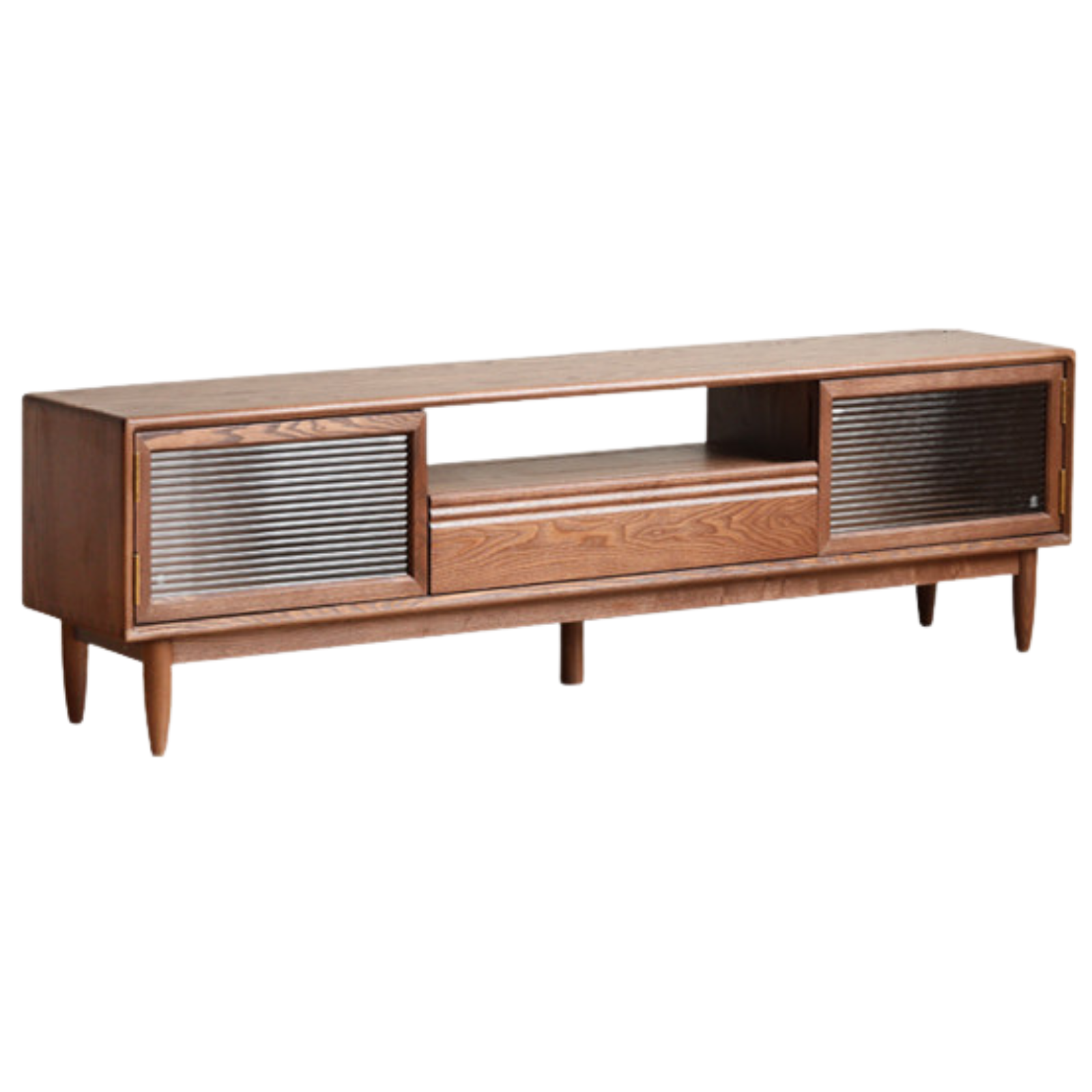 Ash Solid Wood Modern Minimalist TV Stand